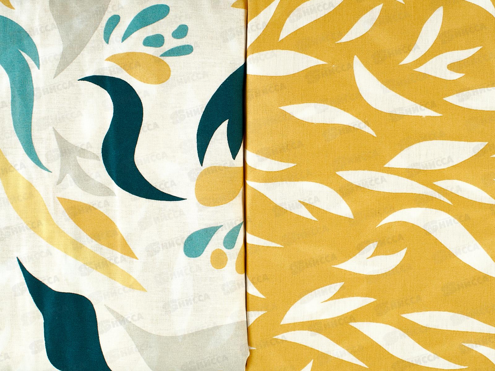 Комплект постельного белья 2,0сп с евро прост. Поплин 120гр НН Жозефин 20557-1+20558-1 70*70(2)