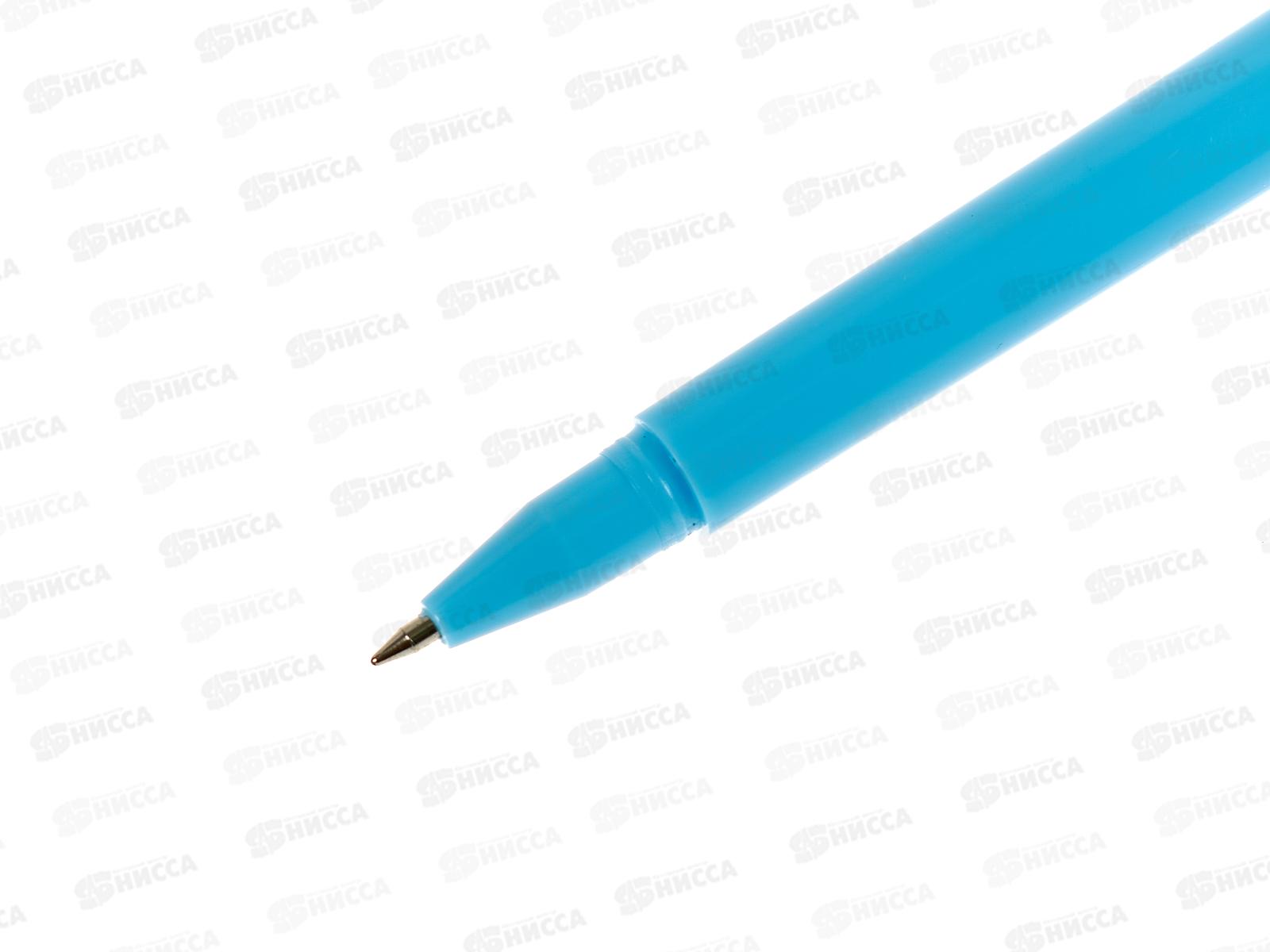 Ручка шар. MAZARI Зубастик синяя, 0.7мм,с подсвет. M-15626-70 *36