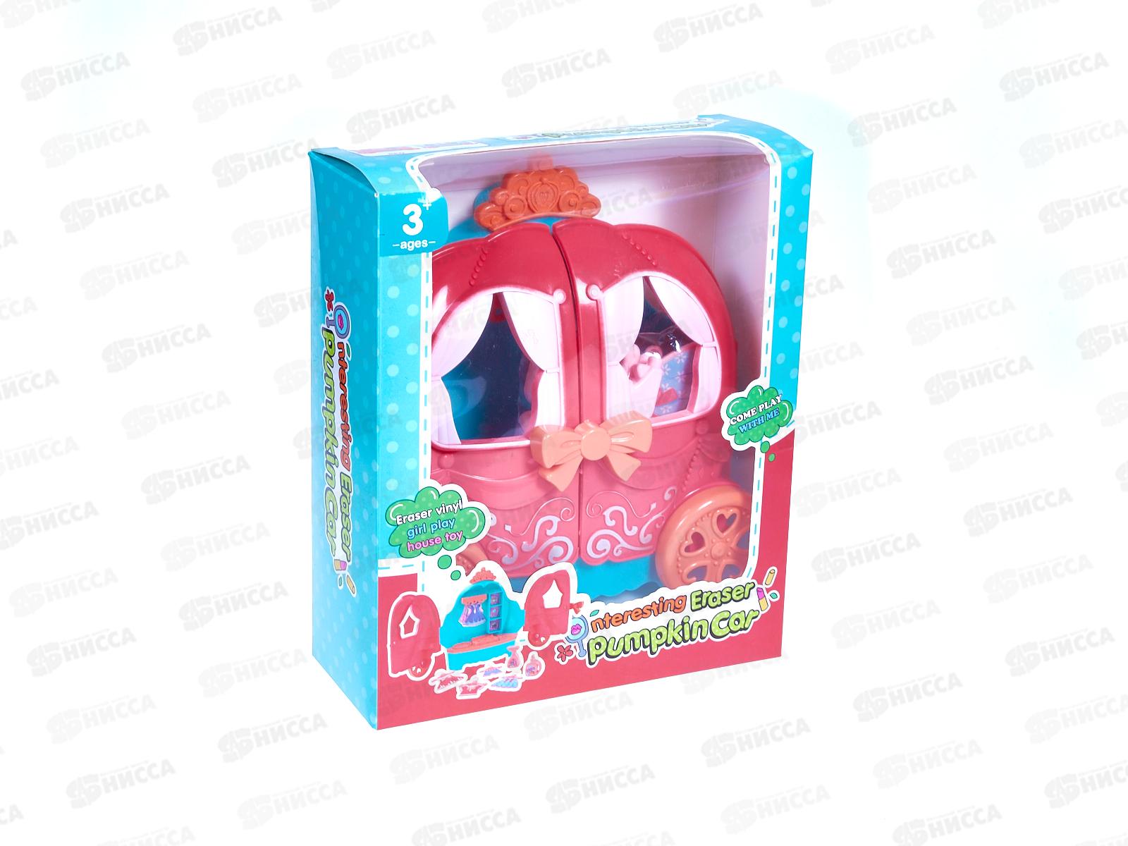 Карета №8800-17, с аксессуарами, в коробке 19*6,5*16