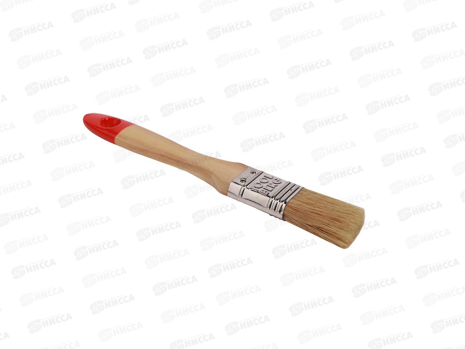 Кисть плоская &quotКлассик-Эксперт&quot нат.щет дер.ручка 25мм  0112111  *12