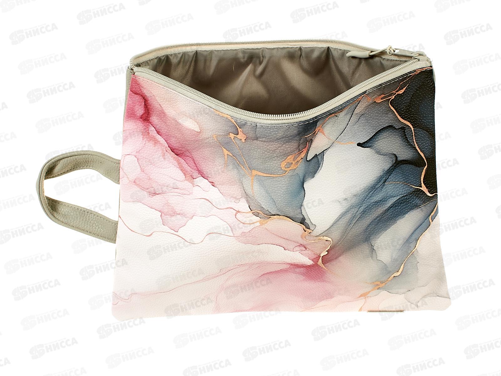 Папка на молнии ПП А4 FLUID ART, 335х260мм, П-2575  *40