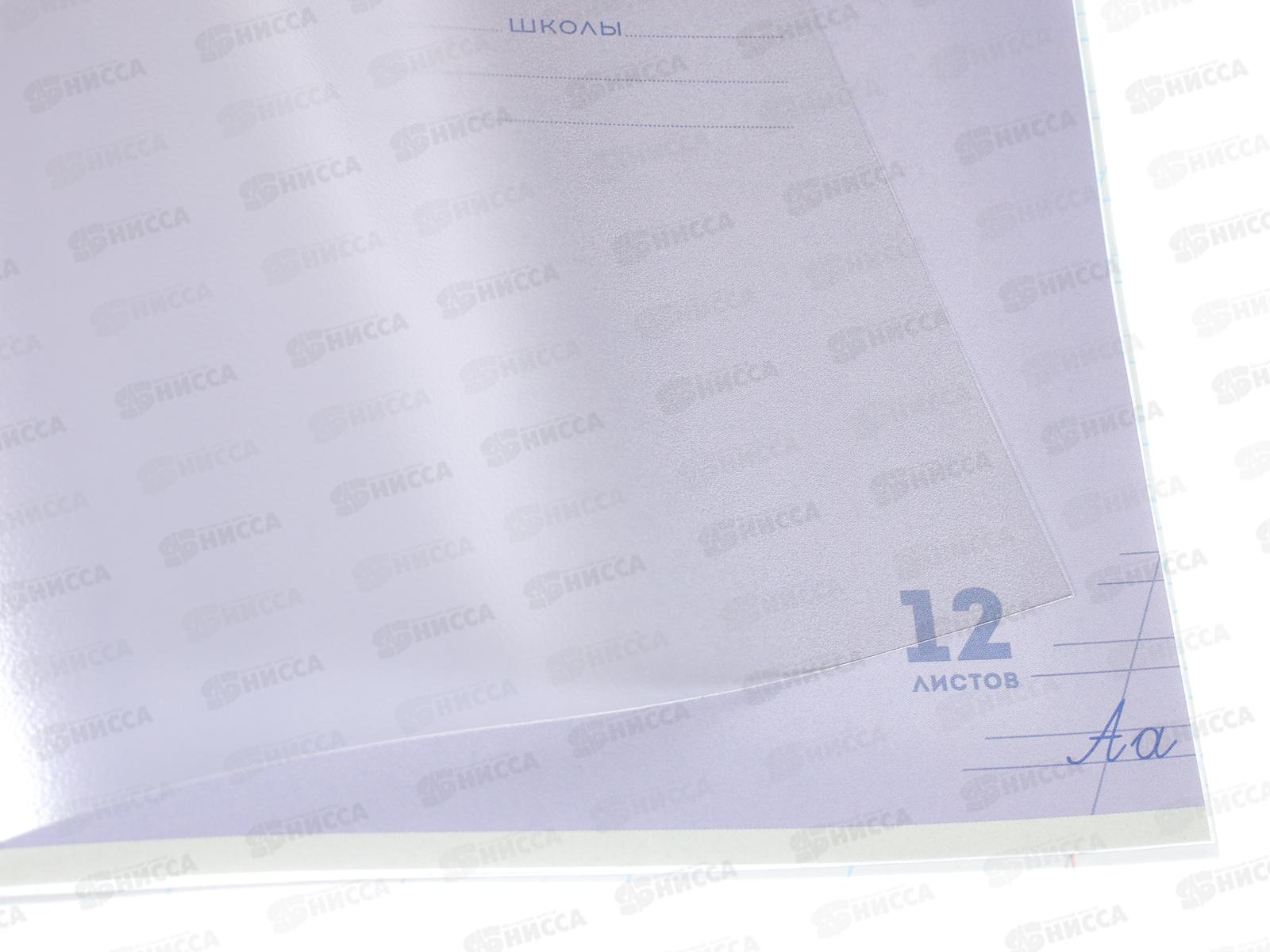 Тетрадь 12л косая линия ПП Классика NEW Сиреневая, 12-1424 *10/240
