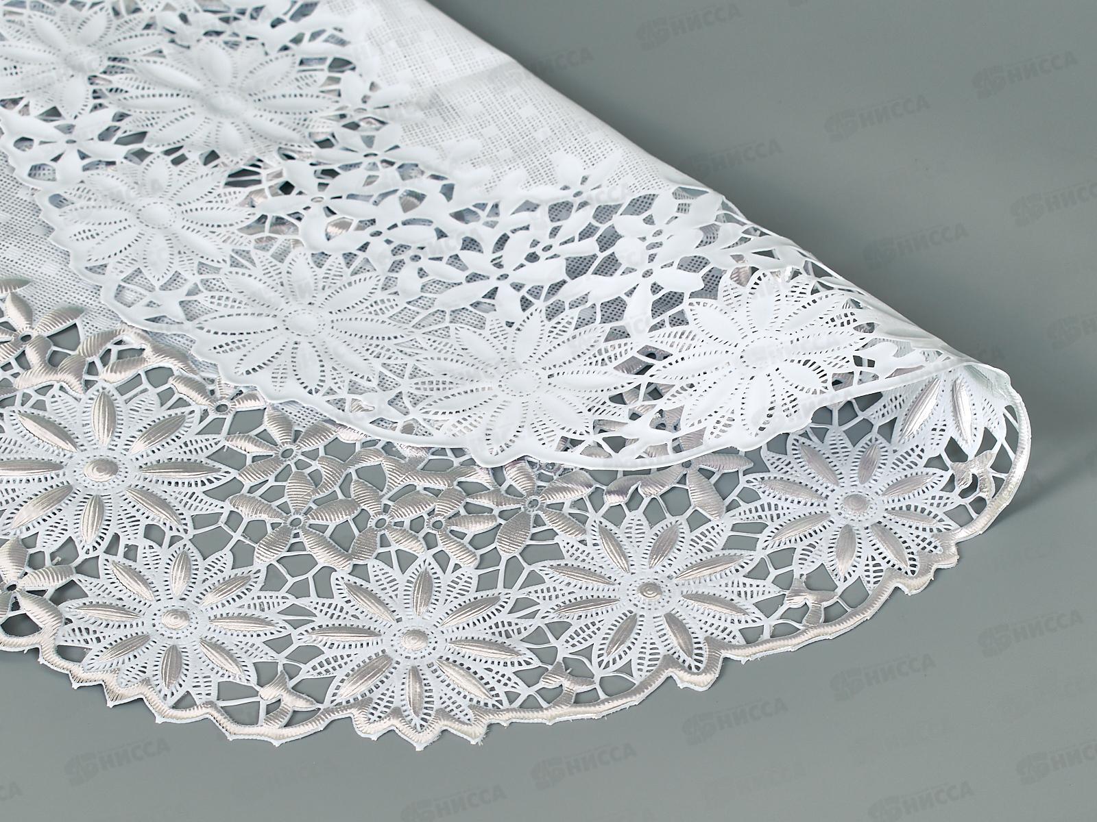 Салфетка ажурная GRACE Лейс 40*84 LO-1008В овал 109345 *12