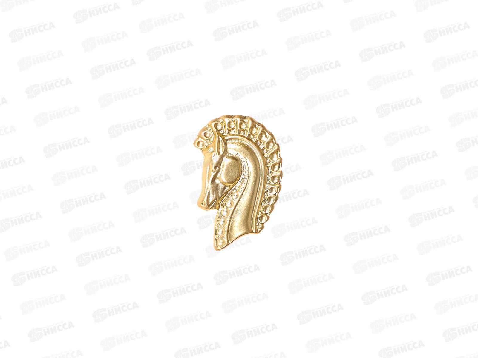 Брошь &quotBest Podarok-Hercules&quot золото 4*2,5см 654-0321