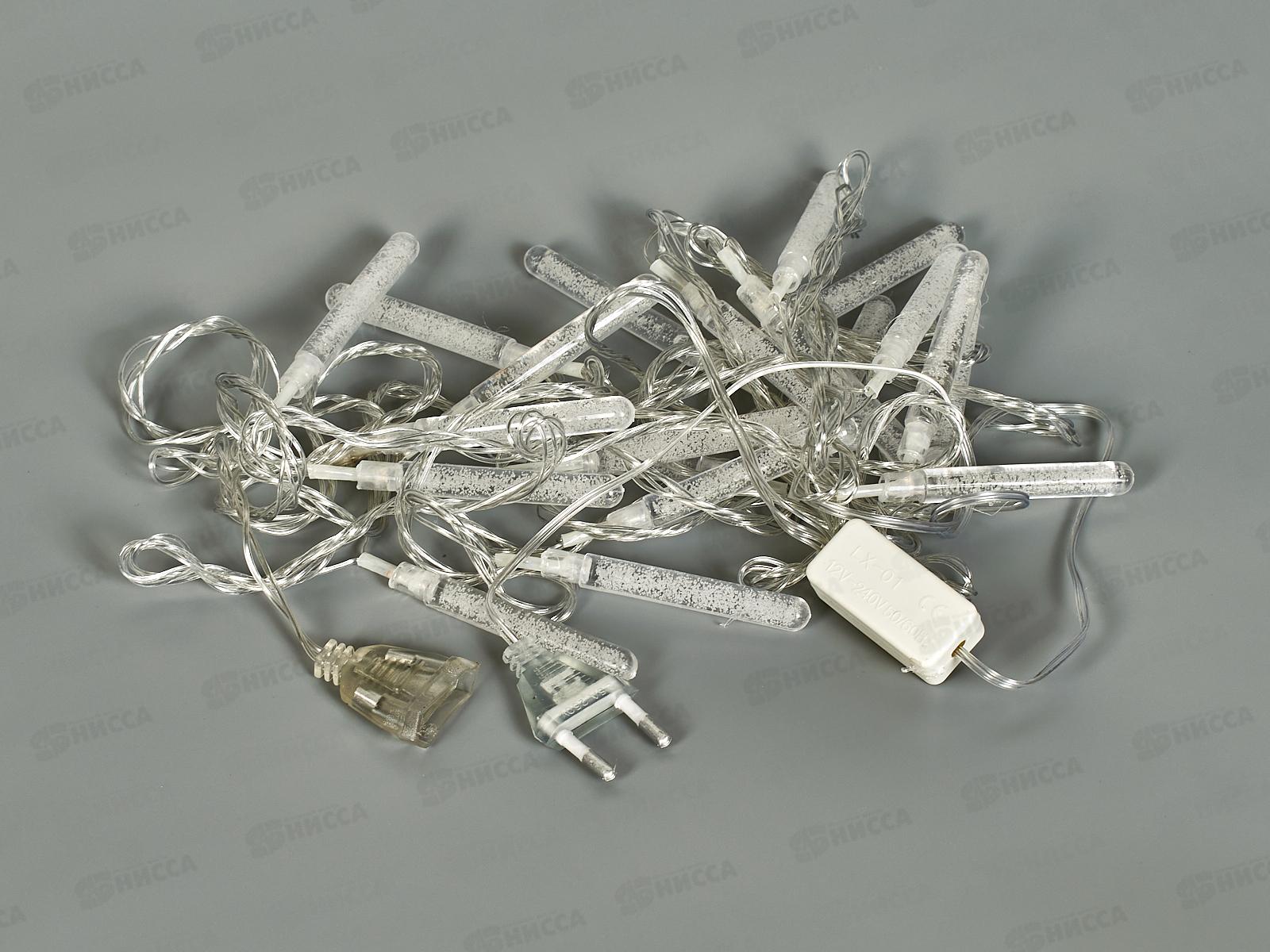 Гирлянда 4м Льдинка 20LED теплый белый 725-970