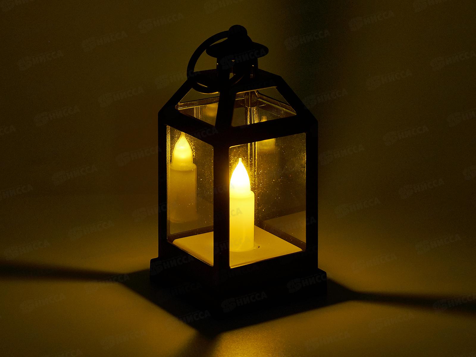 Сувенир  &quotСвеча&quot с подсветкой 6*12,5см черный 700-0675