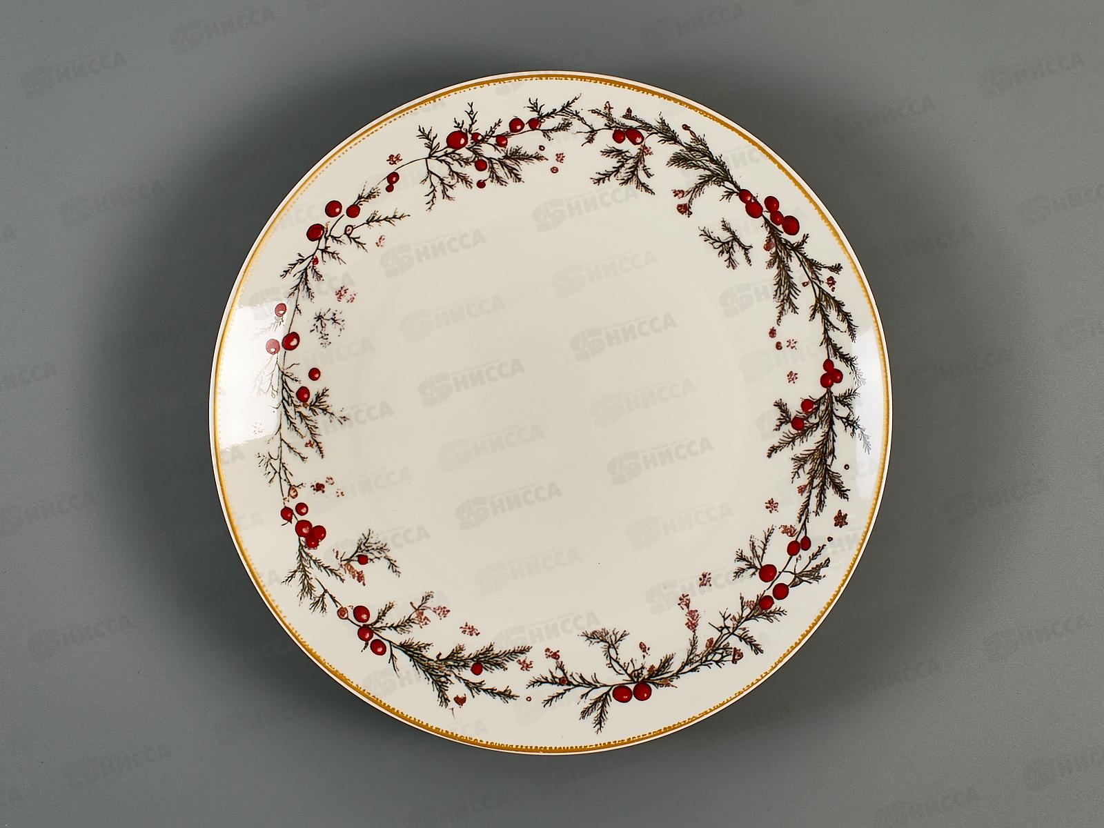 Тарелка &quotАромат зимы&quot 25см керам 893-290