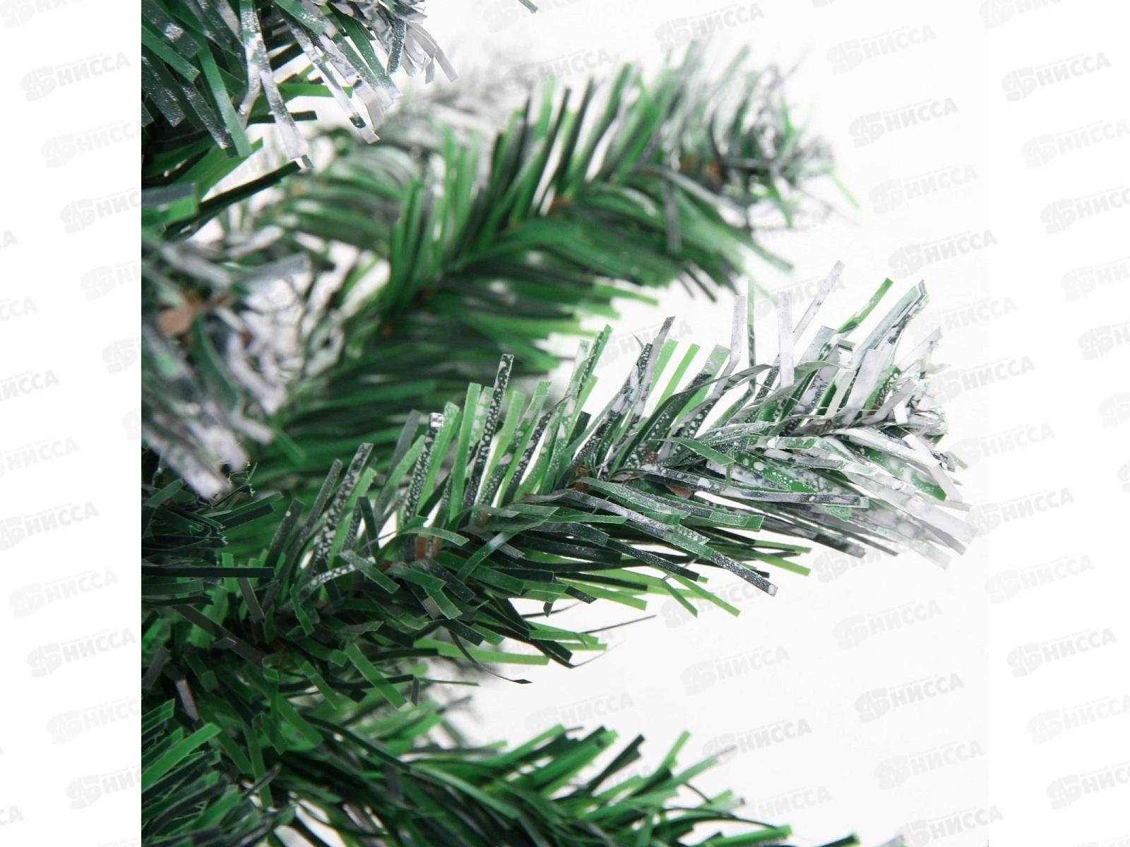 Ель 180см &quotЗимний вечер&quot ПВХ 950 веток с шишками 184-848