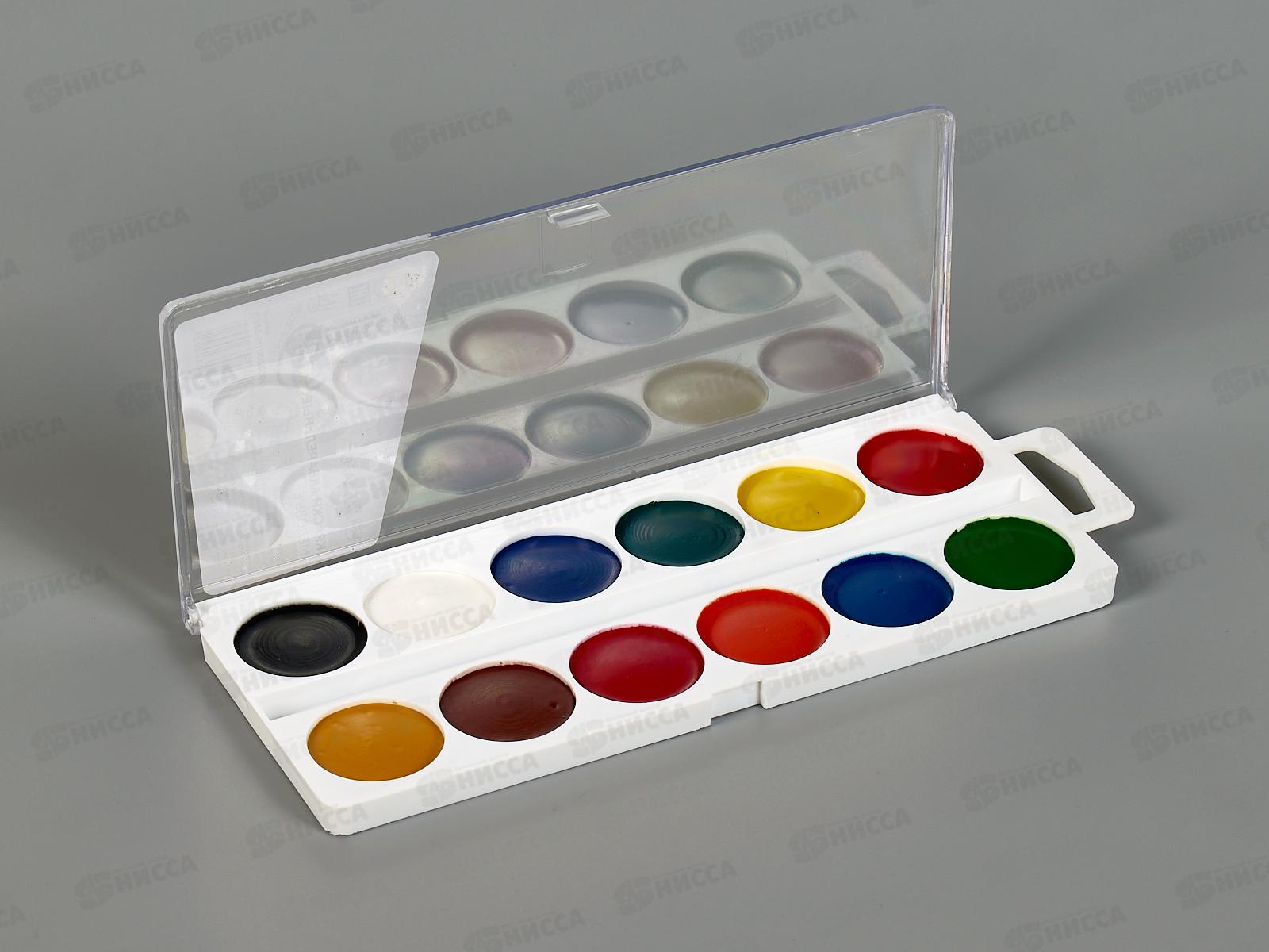 Акварель ПандаРог &quotКреатив&quot 12цв., медовая, б/к, 15-5837  *40