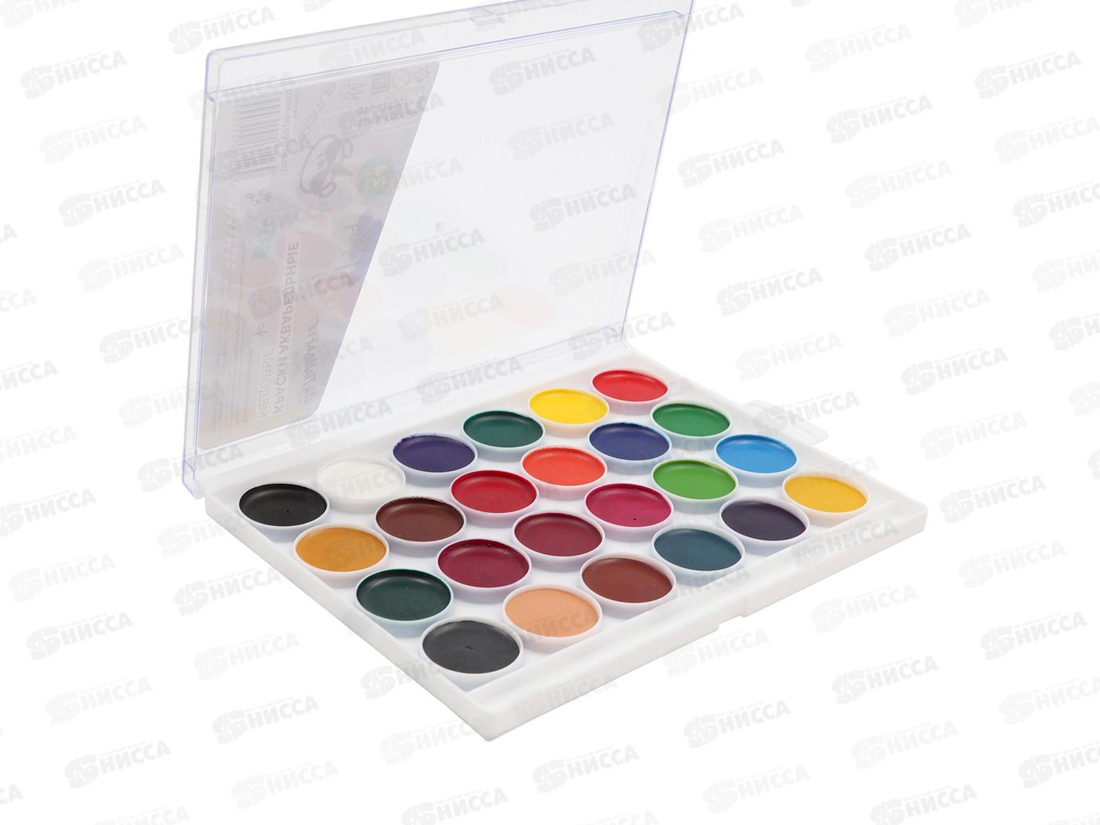 Акварель ПандаРог &quotКреатив&quot 24цв., медовая, б/к, 15-5841  *30