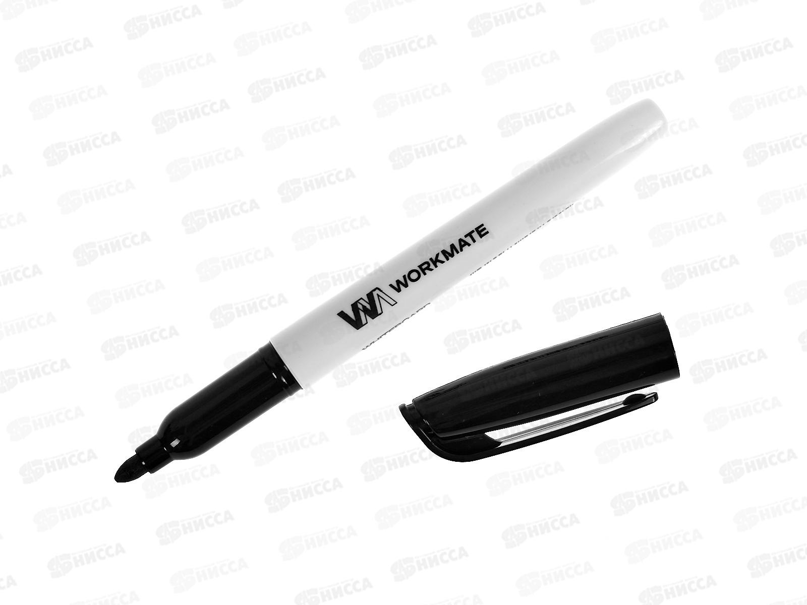 Маркер д/доски Workmate W-8, 1-3мм, черный, 14-7764  *12/144/864