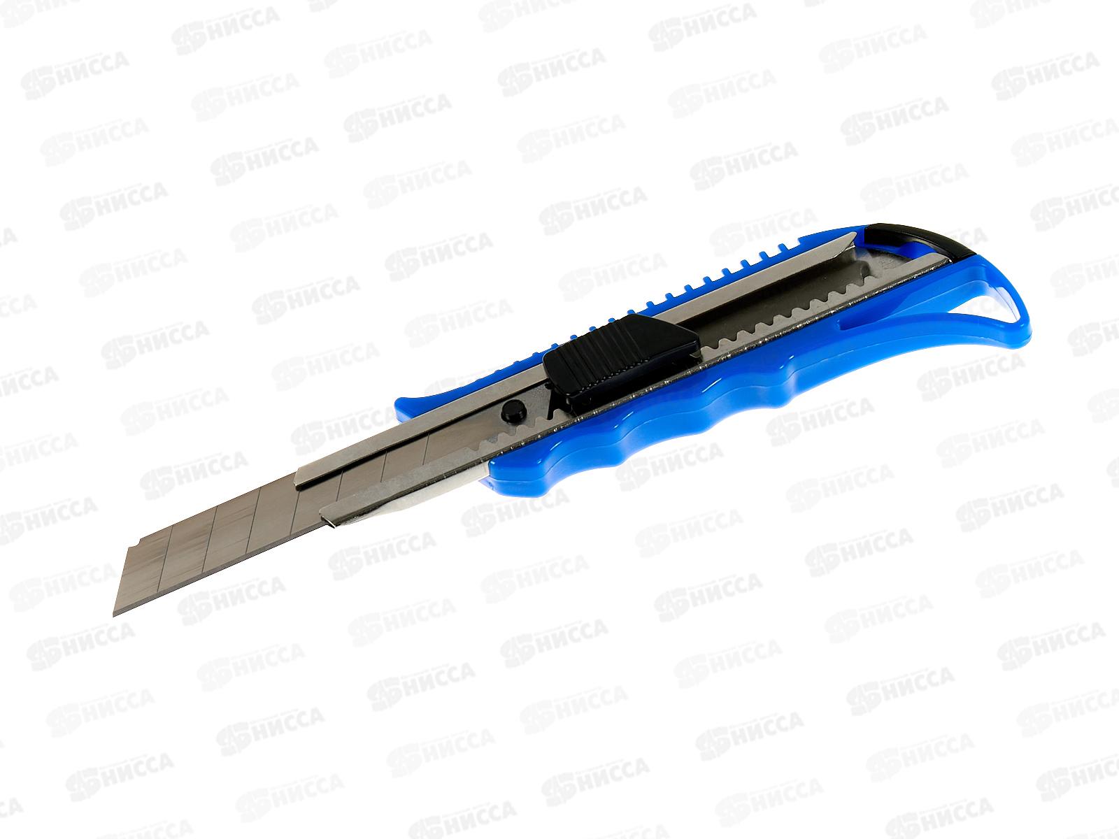 Нож канц. Workmate 18мм металл. направляющие,фиксатор, 14-1481 *20