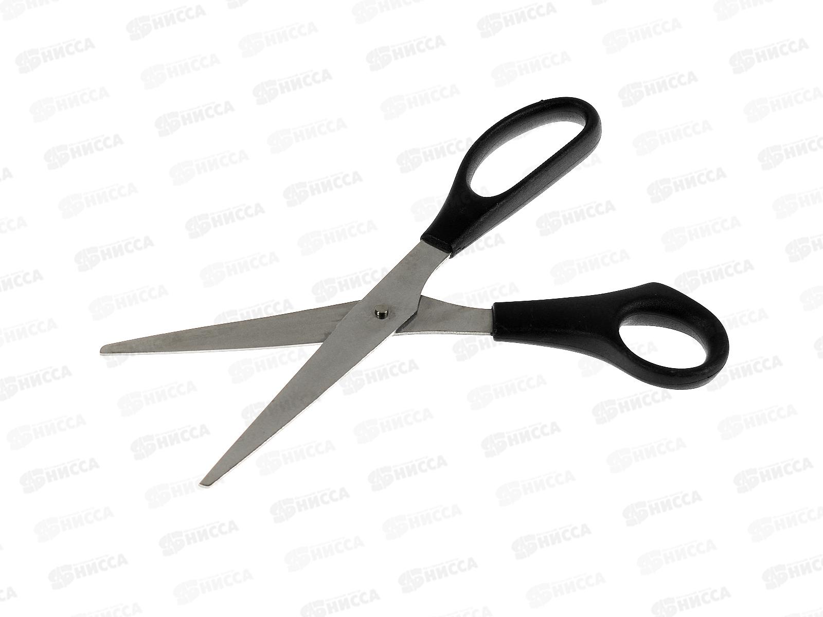 Ножницы Workmate 210мм, пластиковые чёрные ручки, 14-6395  *48/240