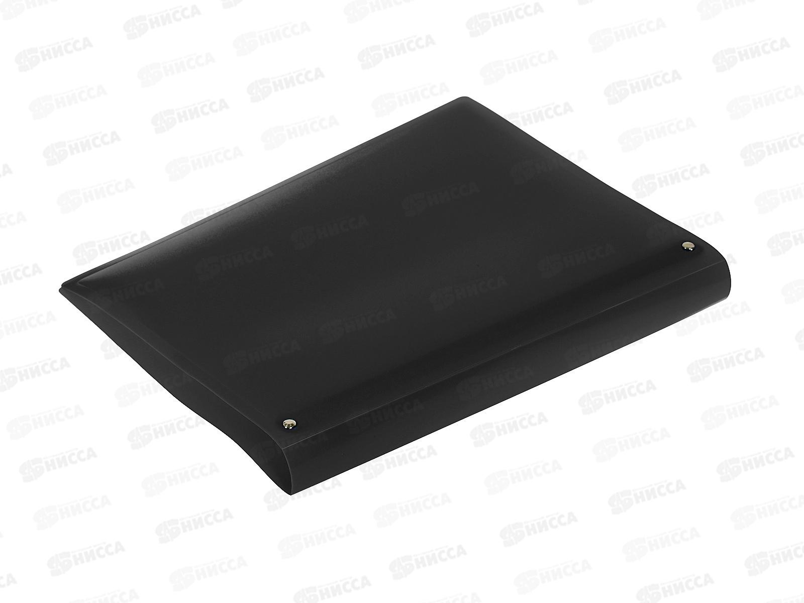 Папка на 4-х кол. 27мм А4 Workmate 450мкм, черный, 15-6095 *14