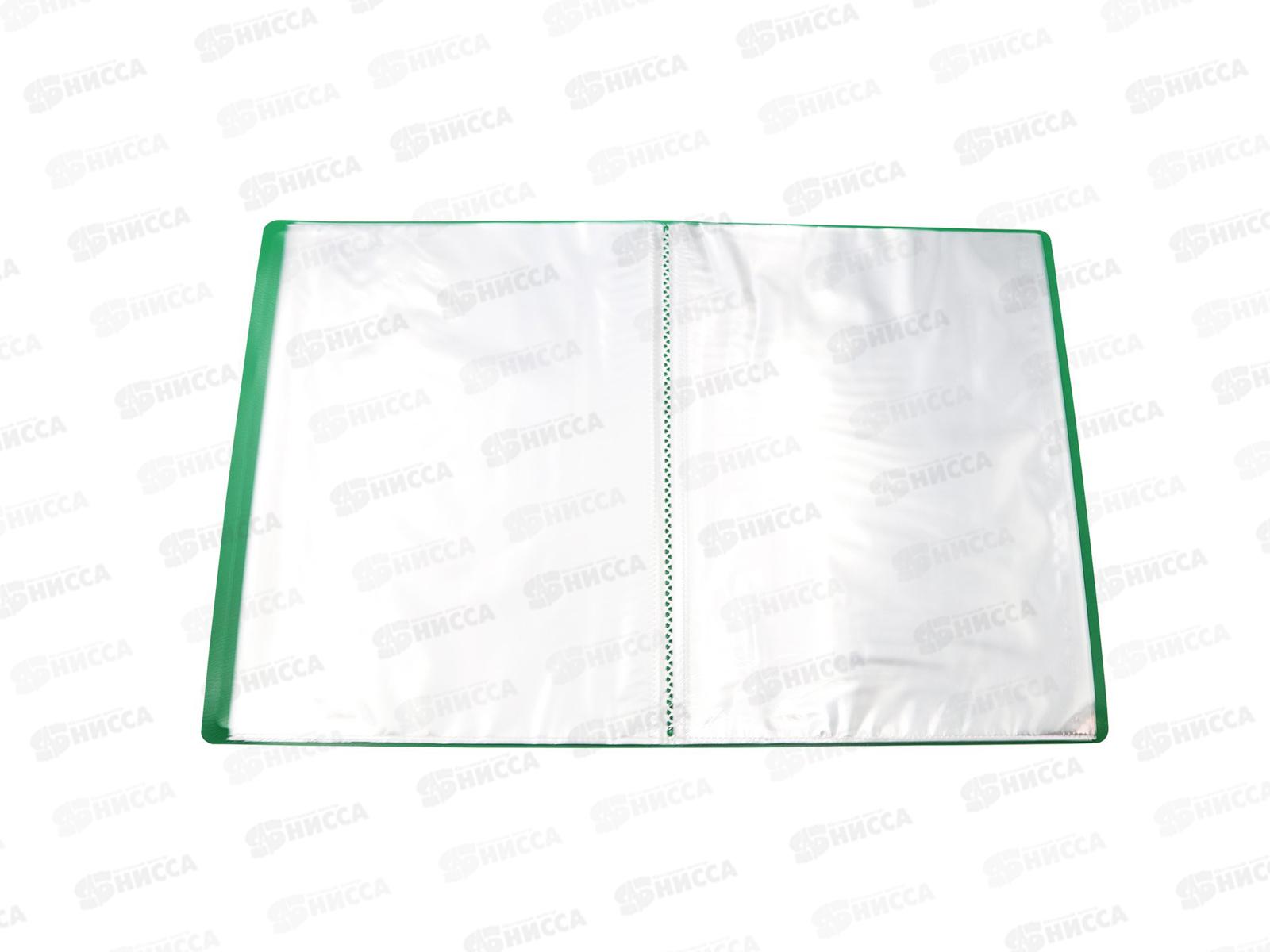 Папка с мульт. 100стр Workmate, 40мм, А4, 700мкм, зеленая, 15-6189 *18