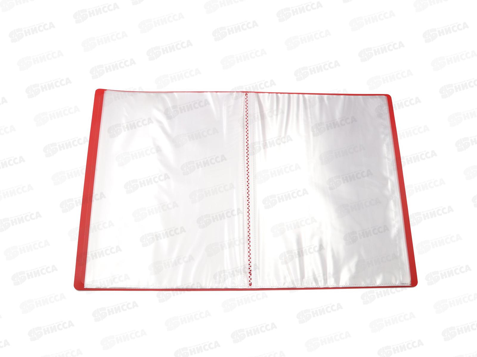 Папка с мульт. 100стр Workmate, 40мм, А4, 700мкм, красная, 15-6187 *18