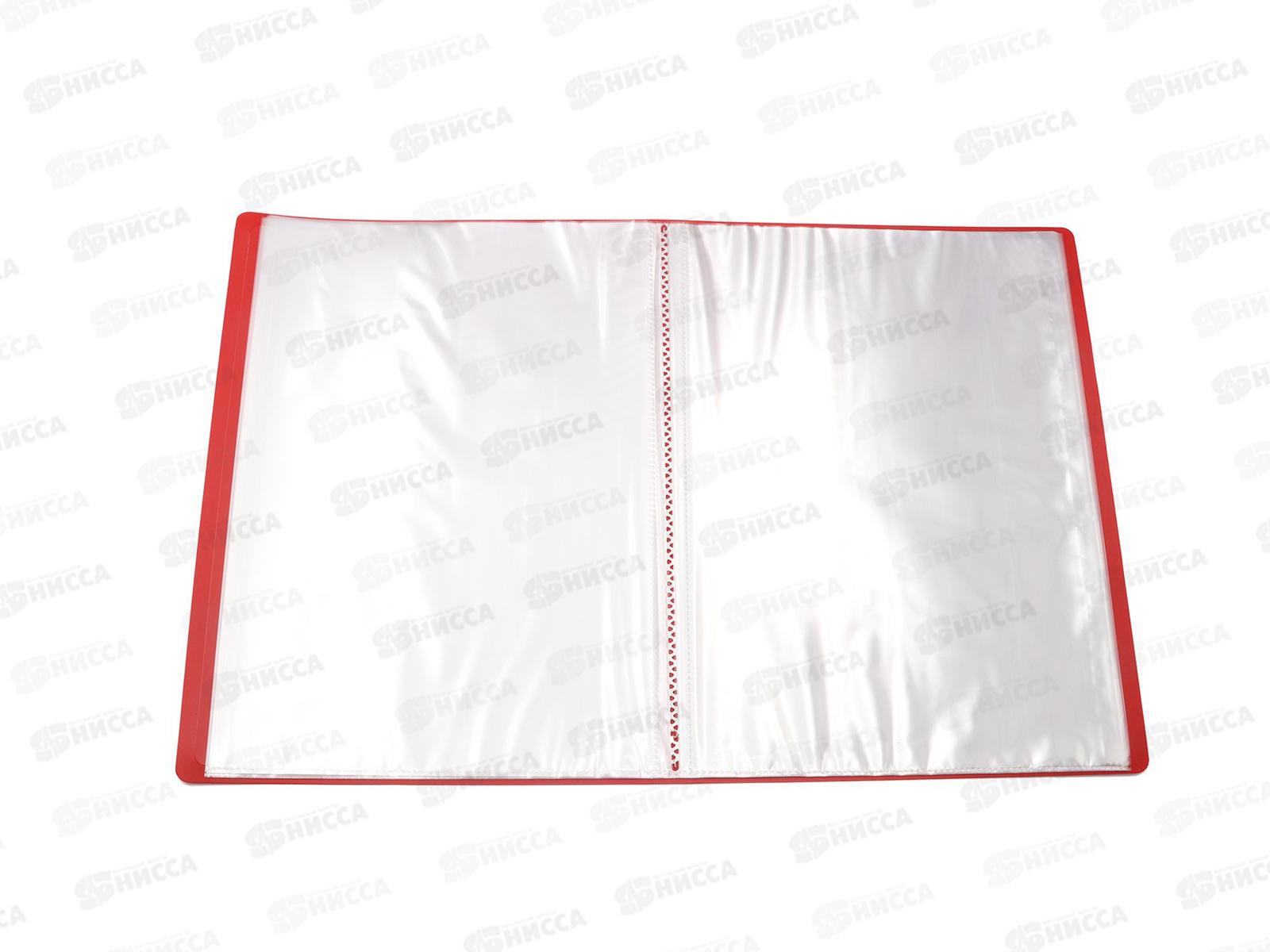 Папка с мульт.  20стр Workmate, 15мм, А4, 500мкм, красная, 15-6154 *30