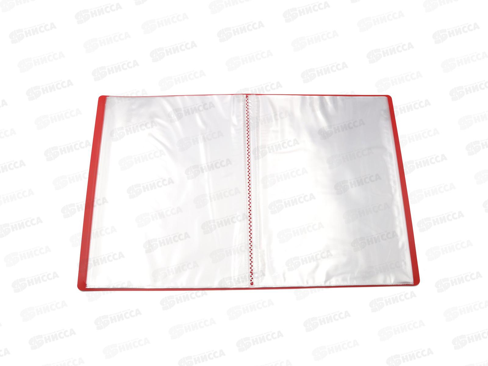 Папка с мульт.  30стр Workmate, 15мм, А4, 500мкм, красная, 15-6157 *30