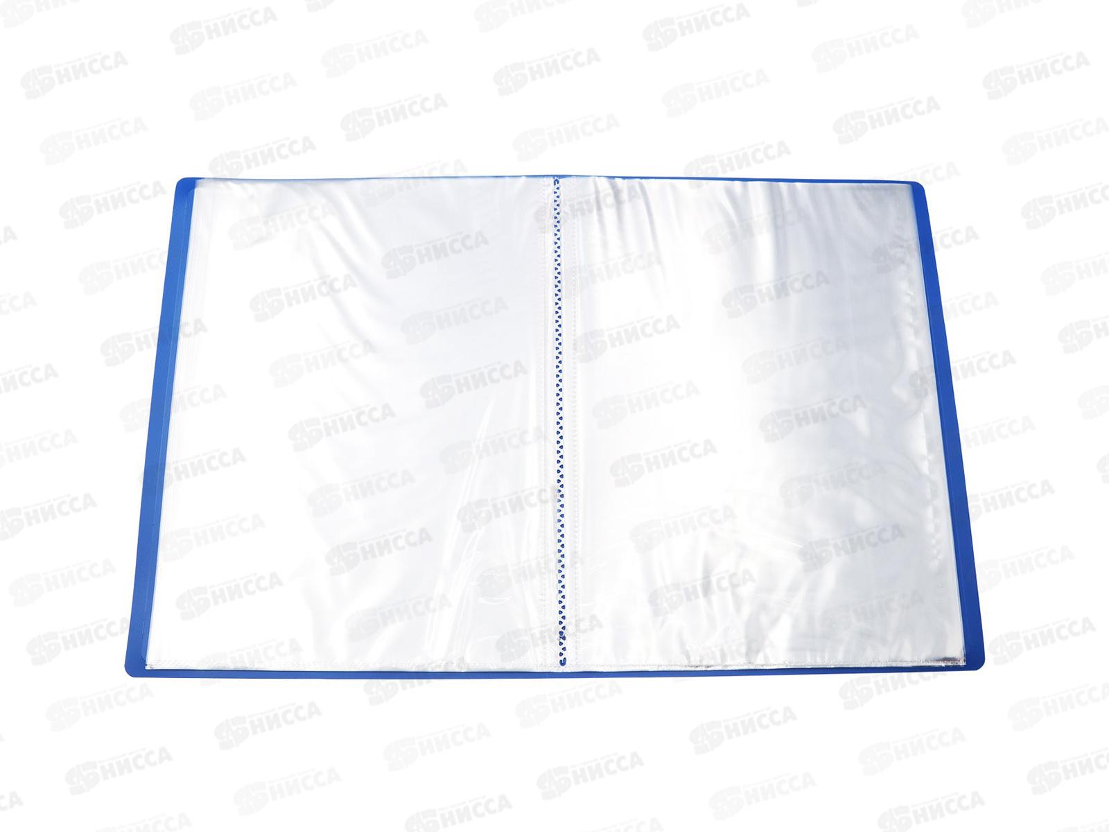 Папка с мульт.  40стр Workmate, 15мм, А4, 500мкм, синяя, 15-6162 *25