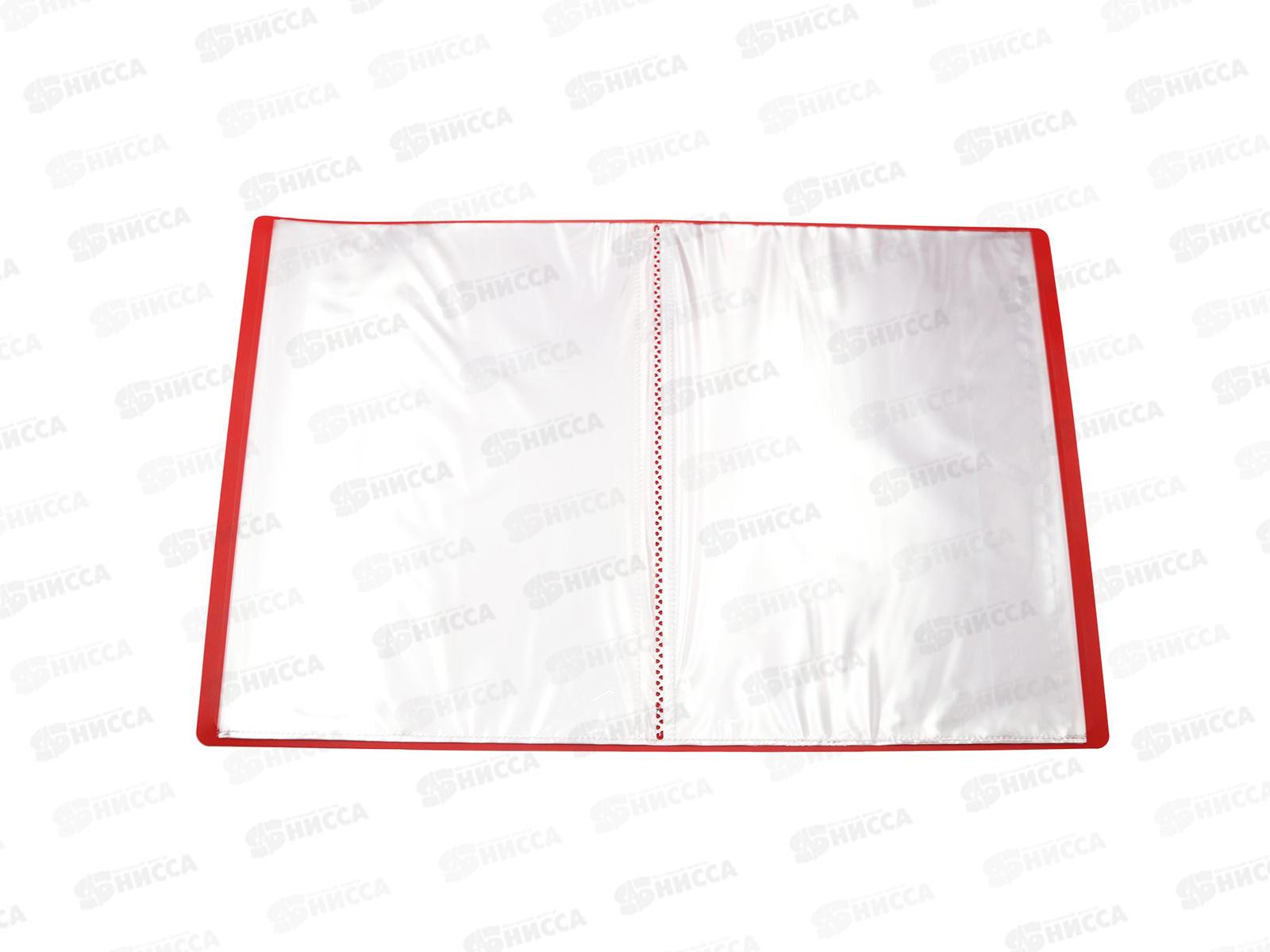 Папка с мульт.  60стр Workmate, 40мм, А4, 700мкм, красная, 15-6166 *25