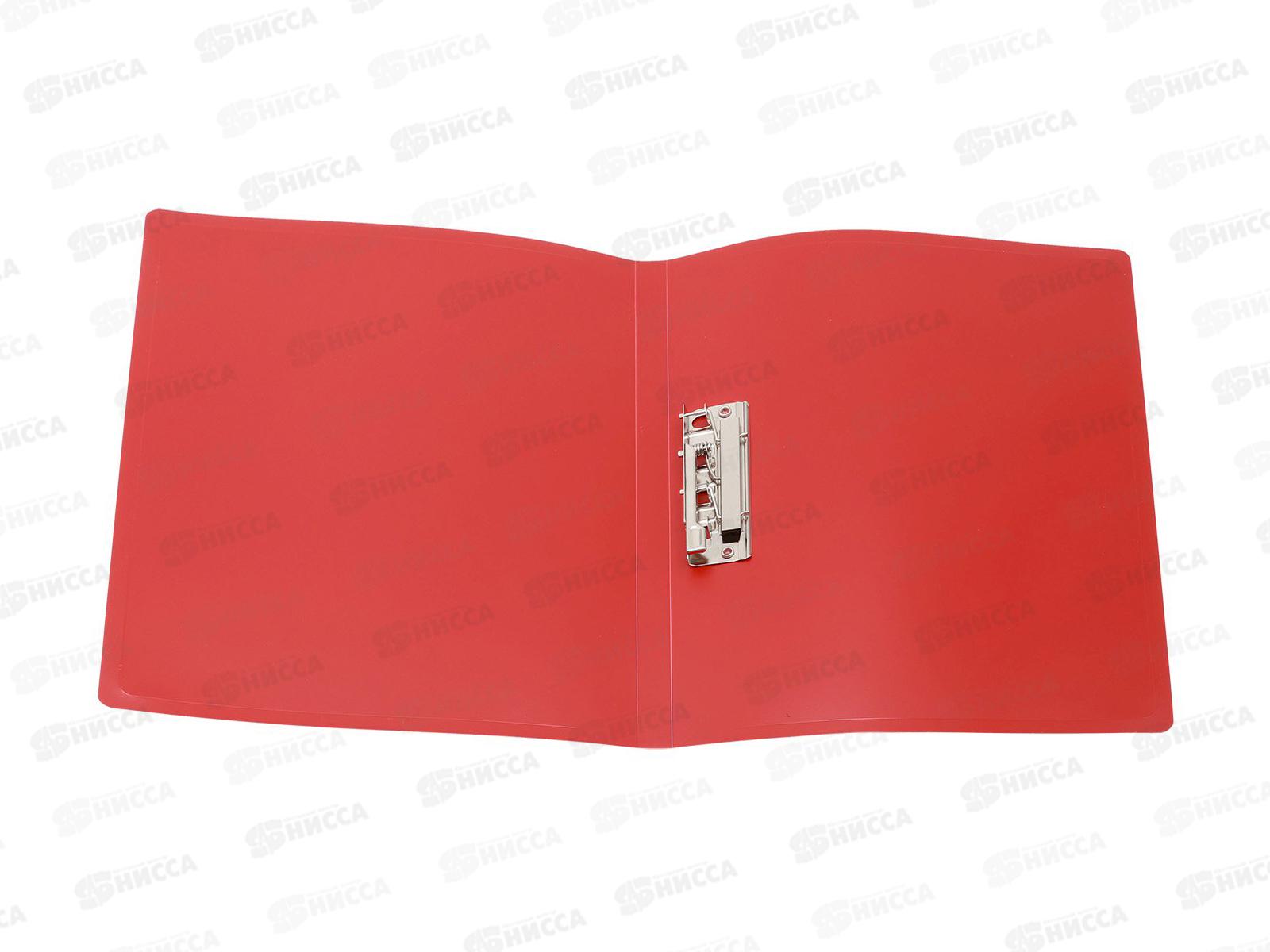 Папка с прижимным механизмом Workmate А4, красная, 15-6104 *20