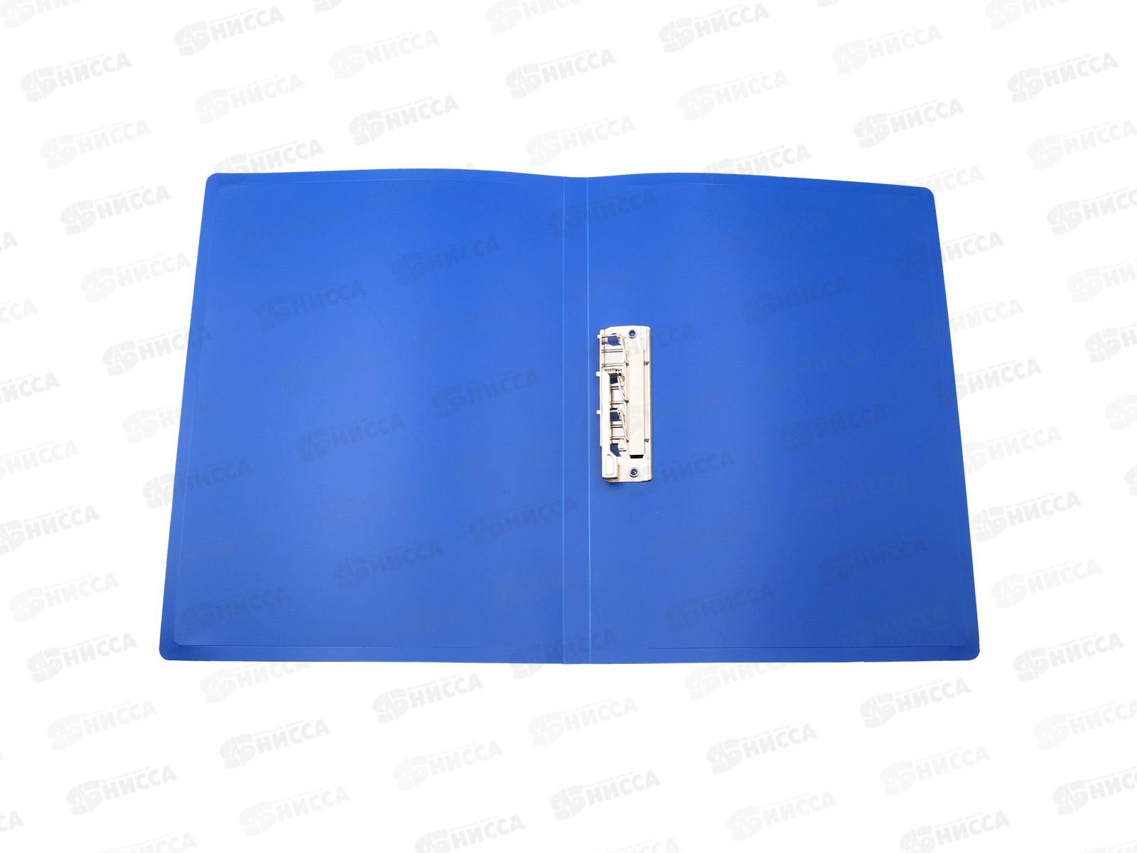 Папка с прижимным механизмом Workmate А4, синяя, 15-6105 *20