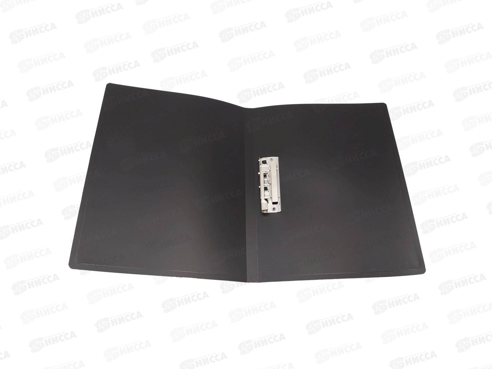 Папка с прижимным механизмом Workmate А4, черная, 15-6106 *20