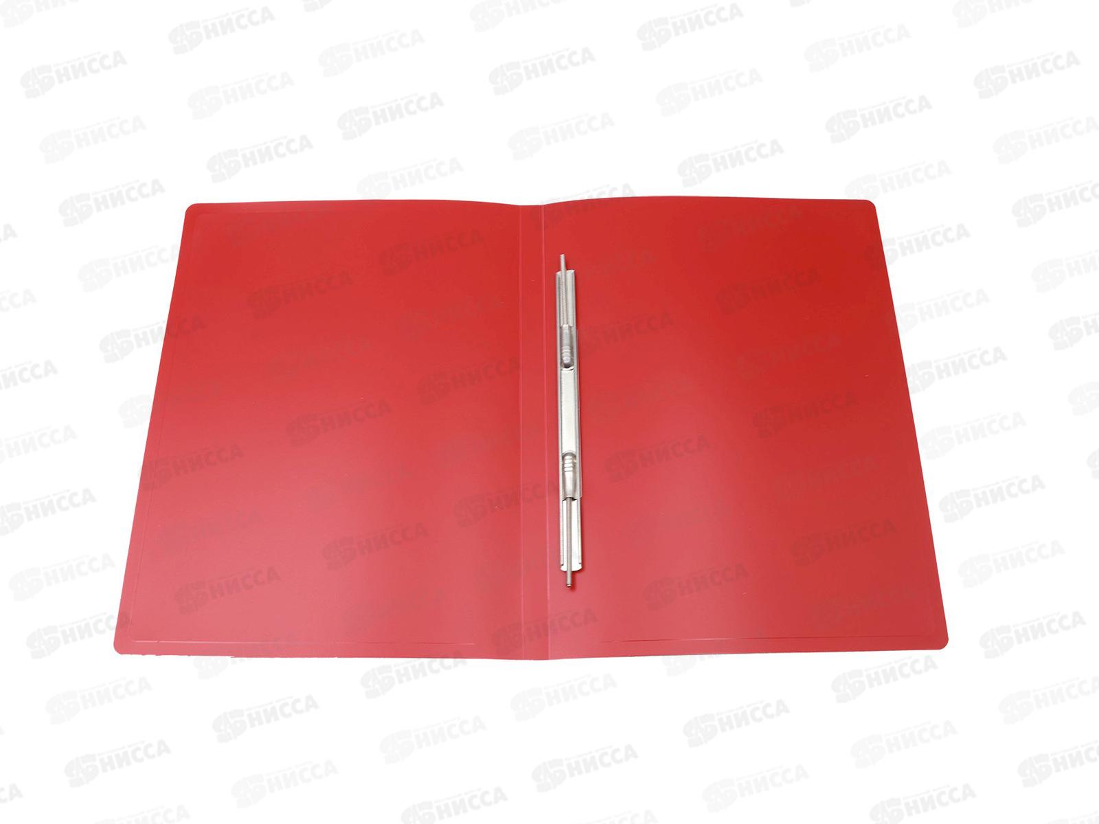 Папка с пружинным скоросшивателем Workmate А4, красная, 15-6145 *20