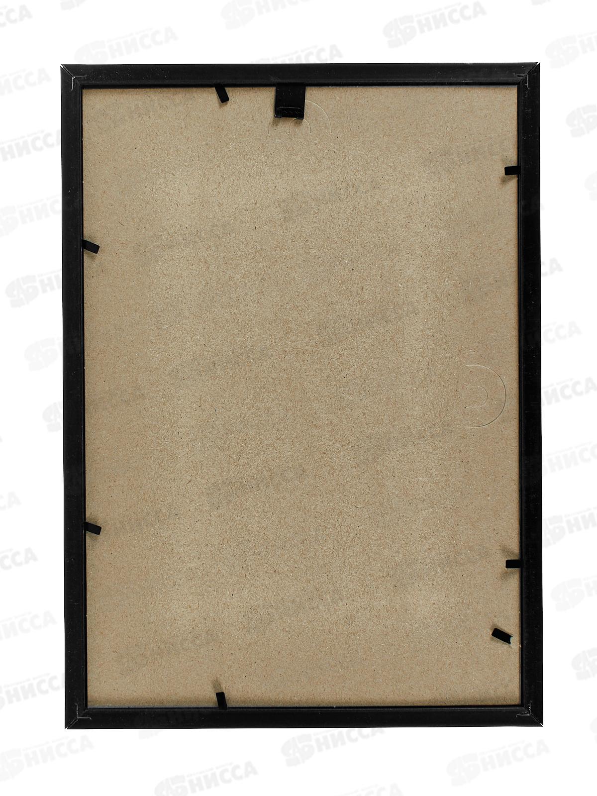 Фоторамка 21*30 Workmate, пластик, акриловое стекло, черная, 15-8058 *25