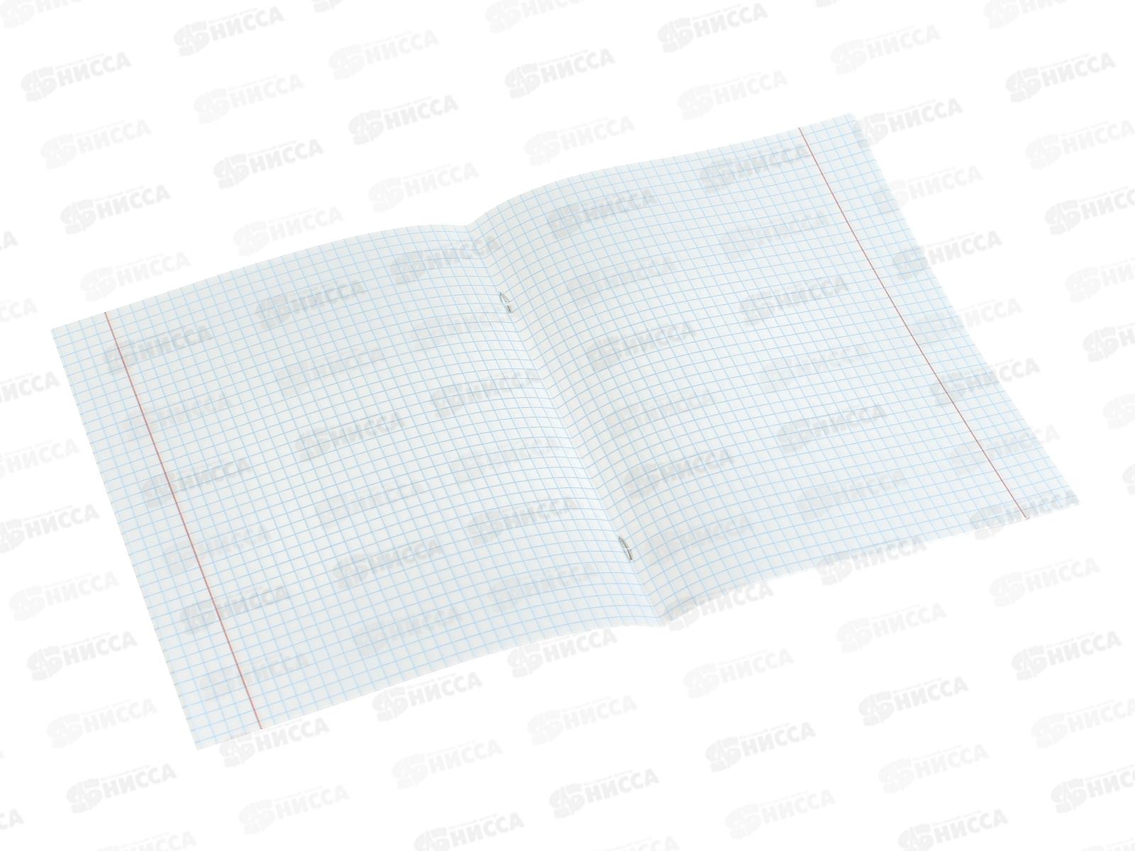 Тетрадь 18л клетка ПандаРог, голубая, 15-3707  *220