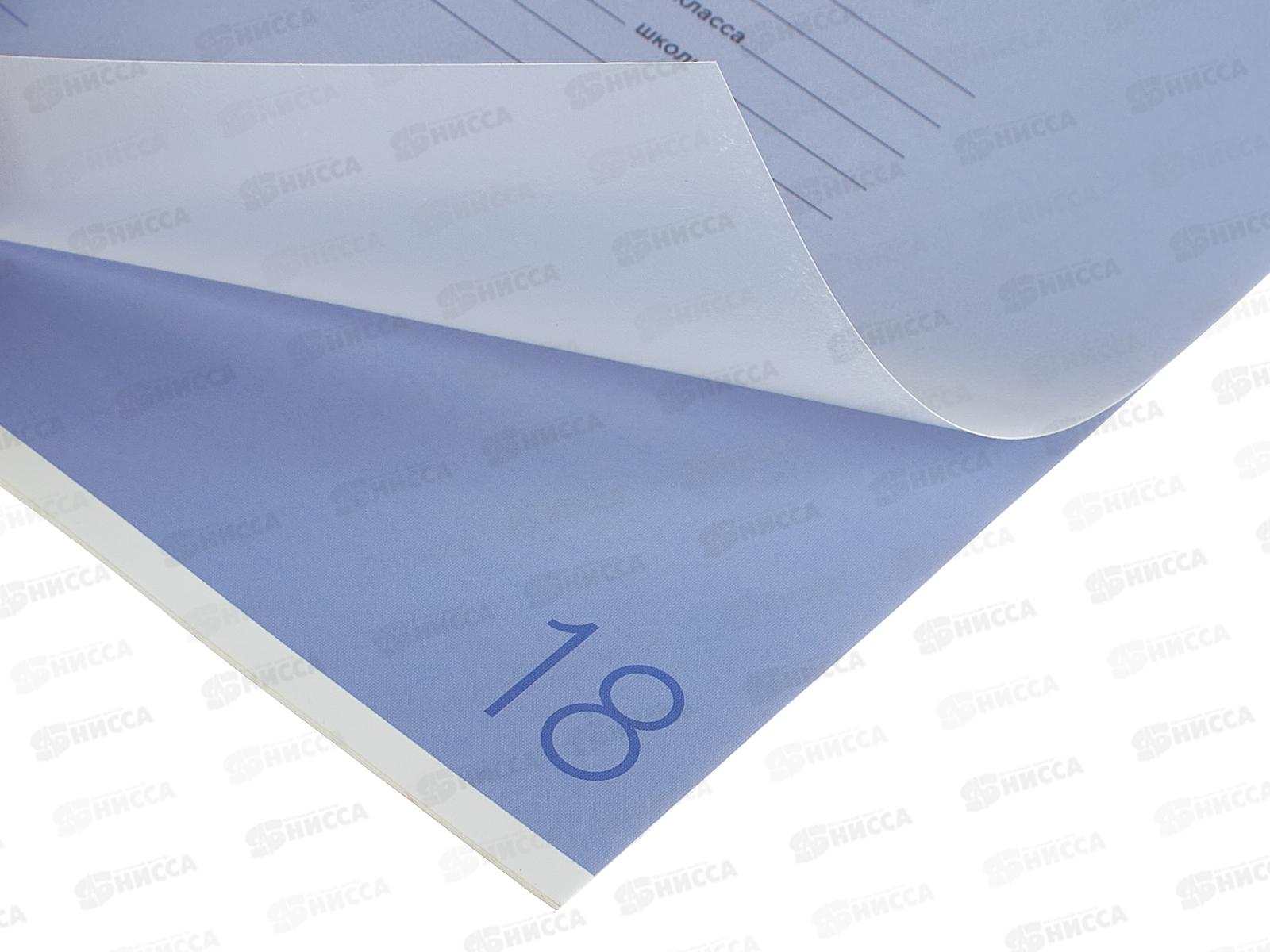 Тетрадь 18л лин. ПандаРог, плас. прозр. обложка, фиолет. 15-7896  *120