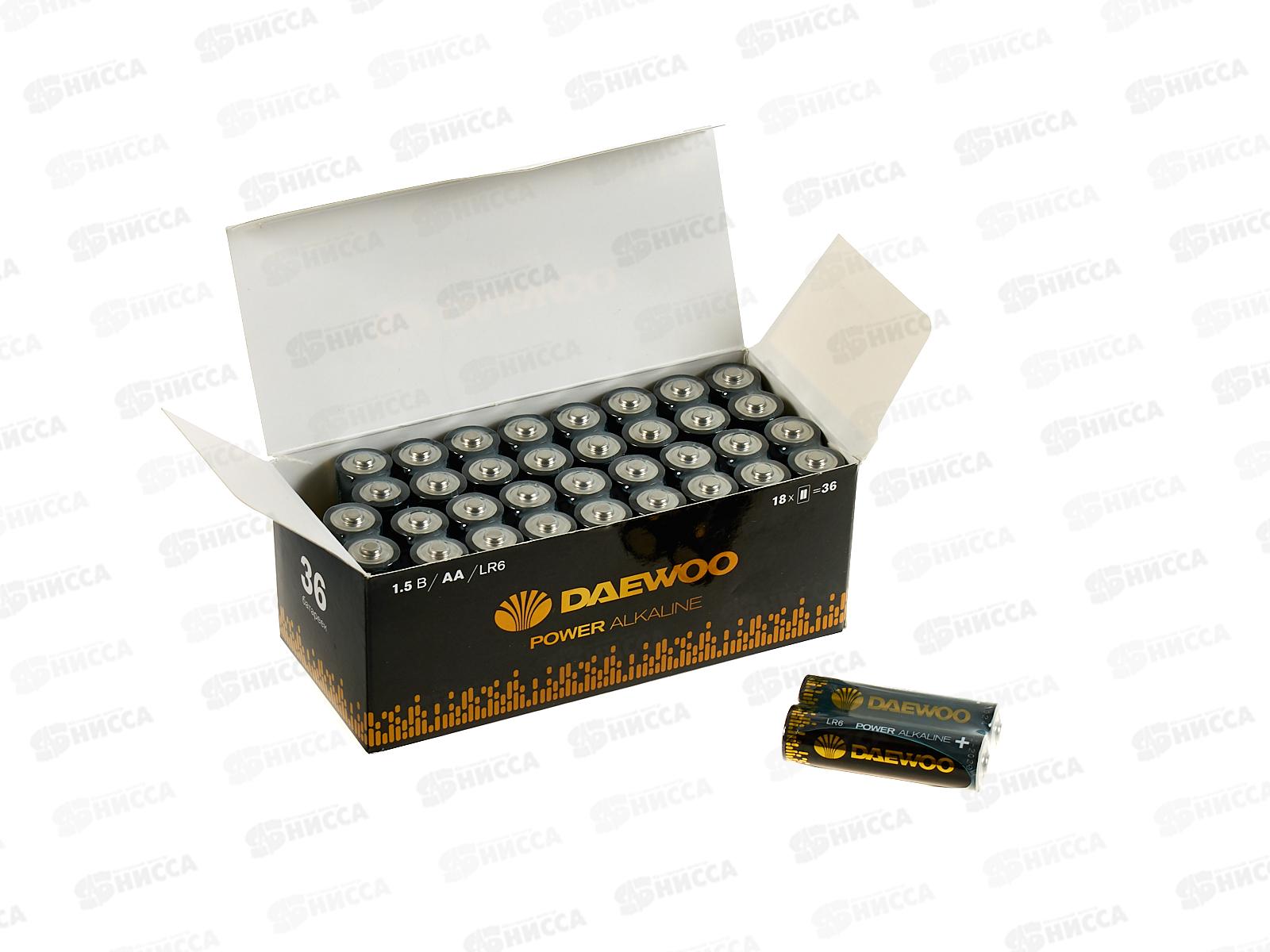 Батарейка ДЭУ LR6 Power Alkaline, Pack-36 *2/36/720