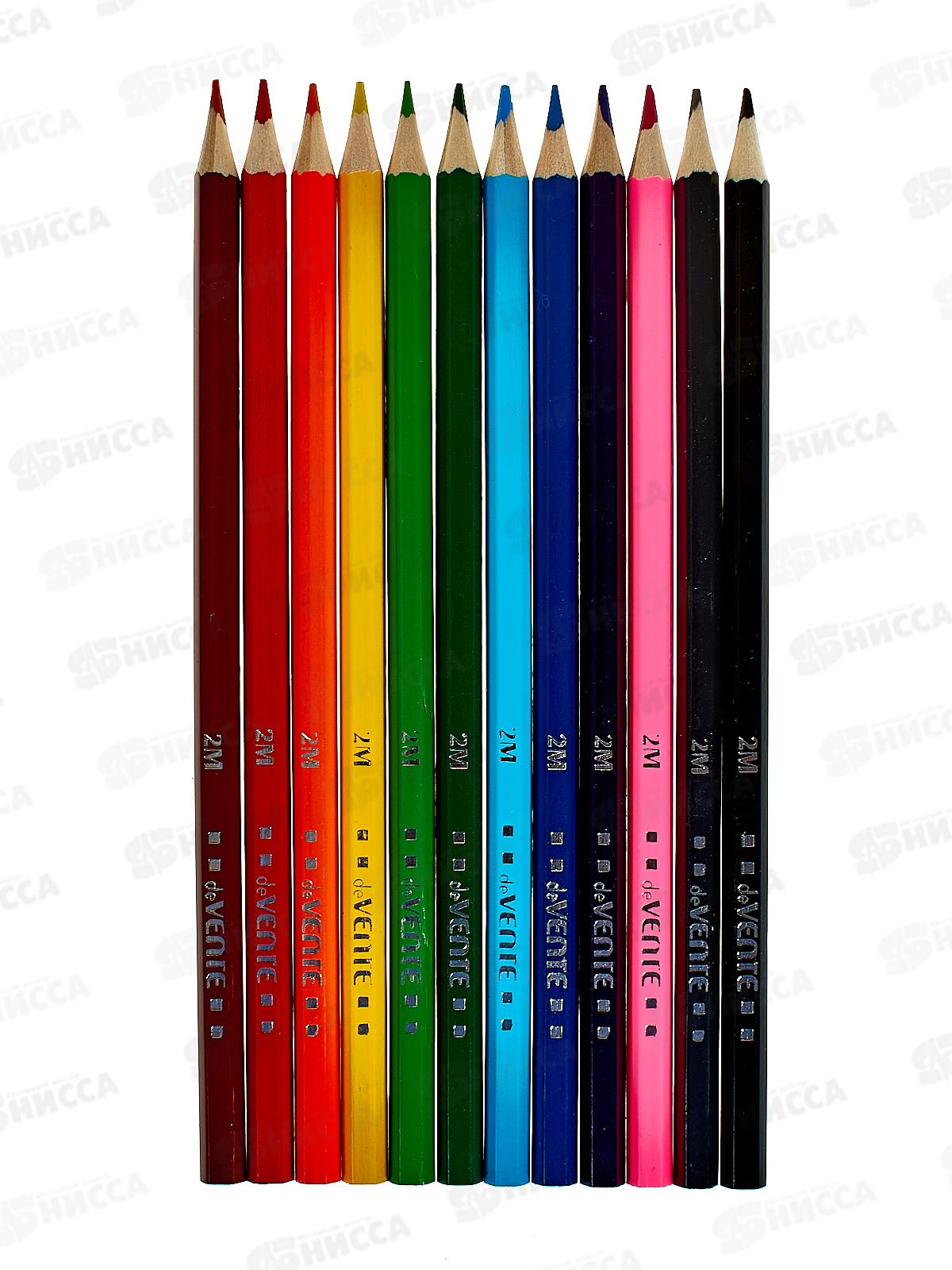 Карандаши 12цв deVente Gamer, шестигр. к/у  5022538 *12/240