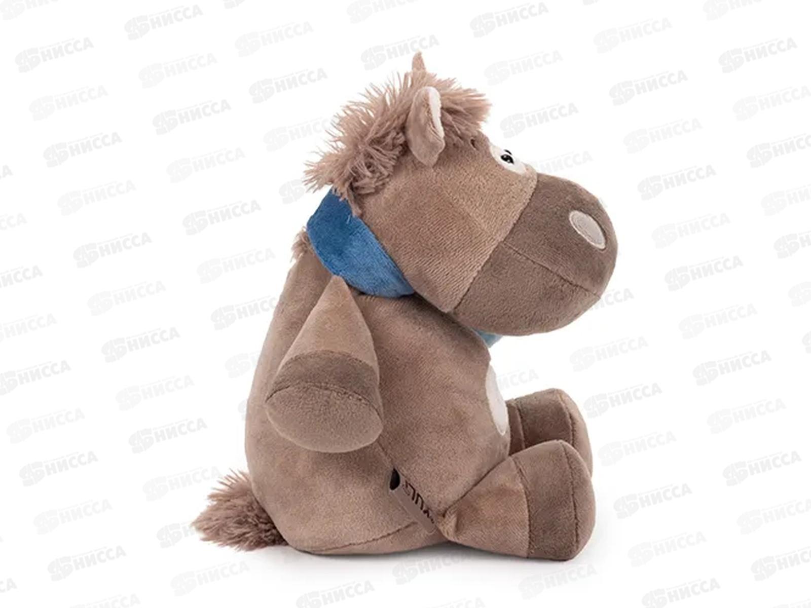 Коник Кай с шарфом, т. бирюзовый, 20см (КШКай/20/тбр)