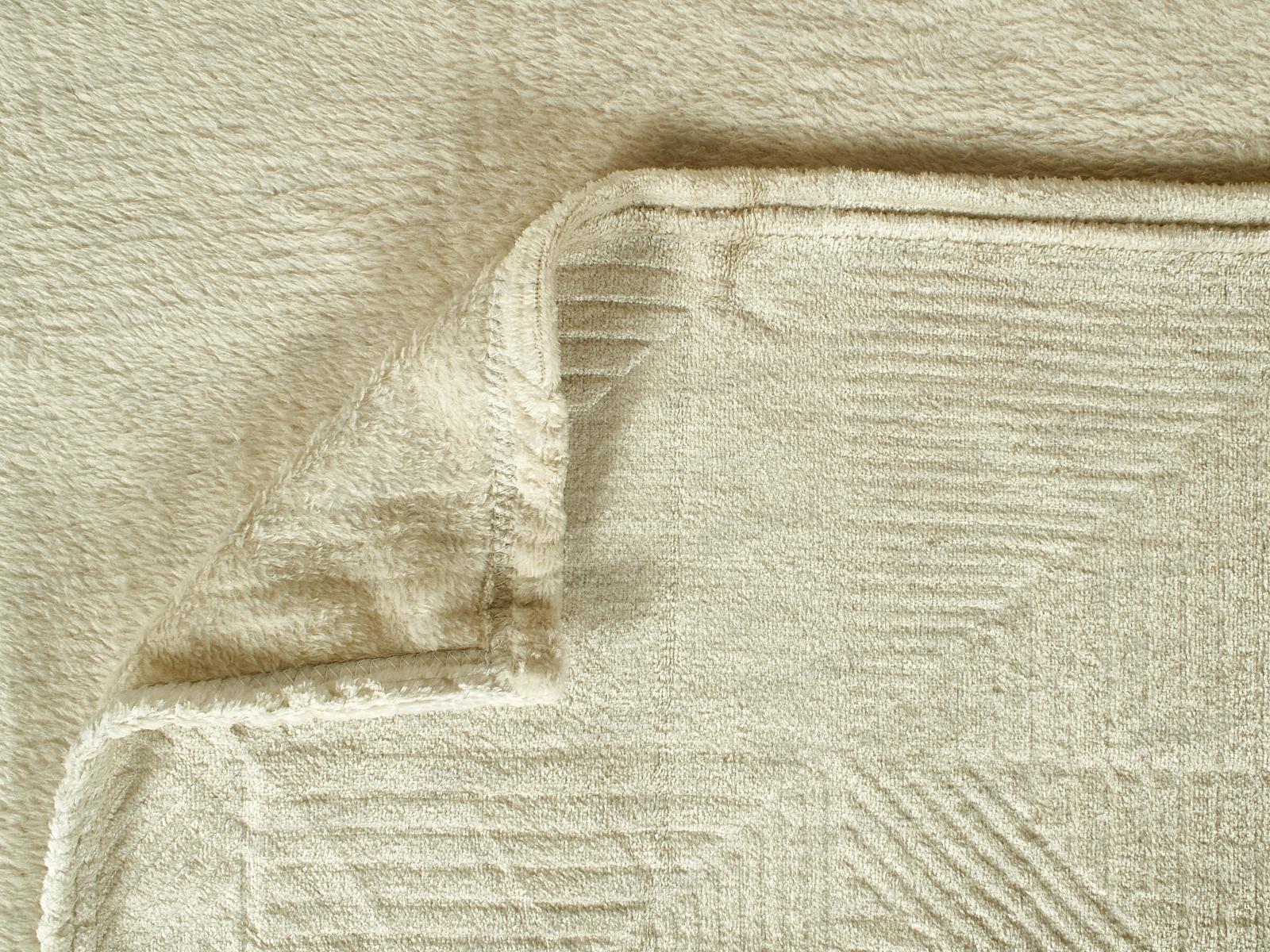 Плед Велсофт 150*200 13-0905 Молочный