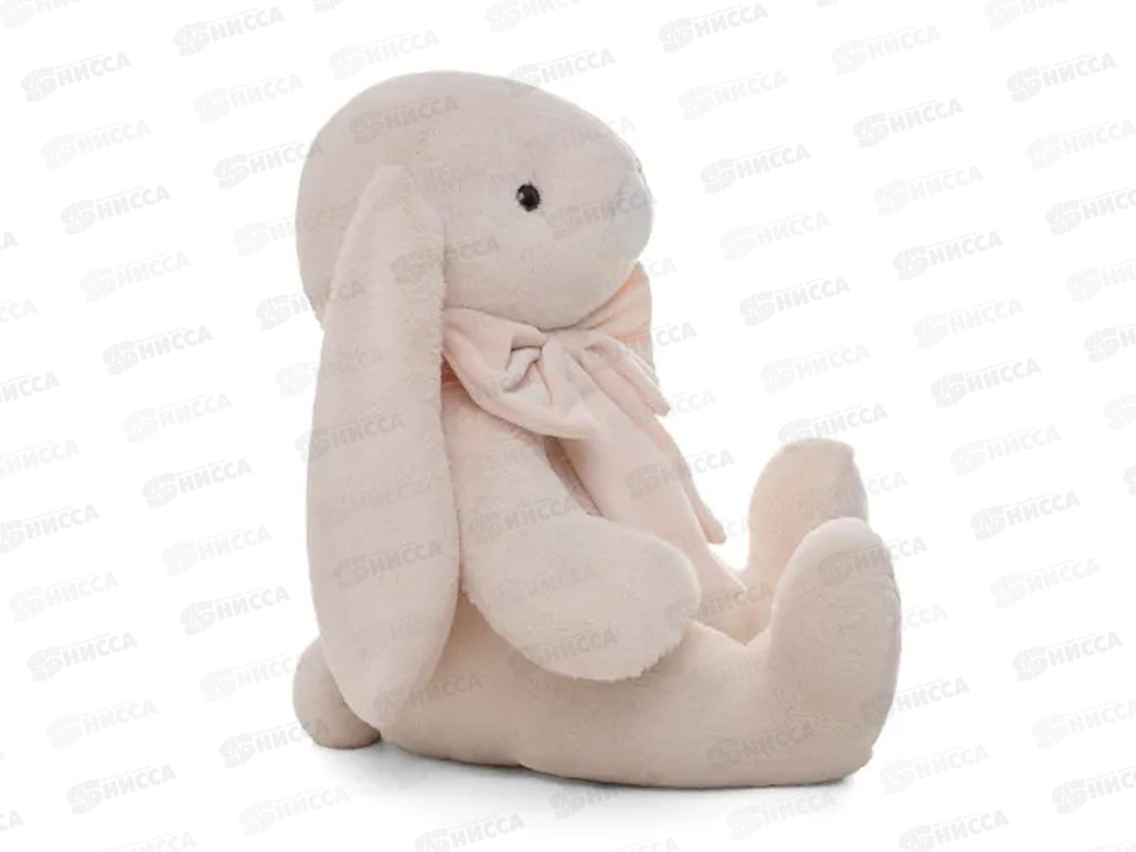 Кролик Банни, 37см сидя, персиковый (КБ/37/124-1)