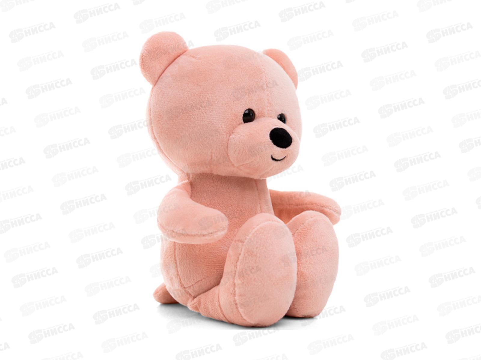 Медведь Вуди, пудровый, 20см (МВуди/20/131-4)