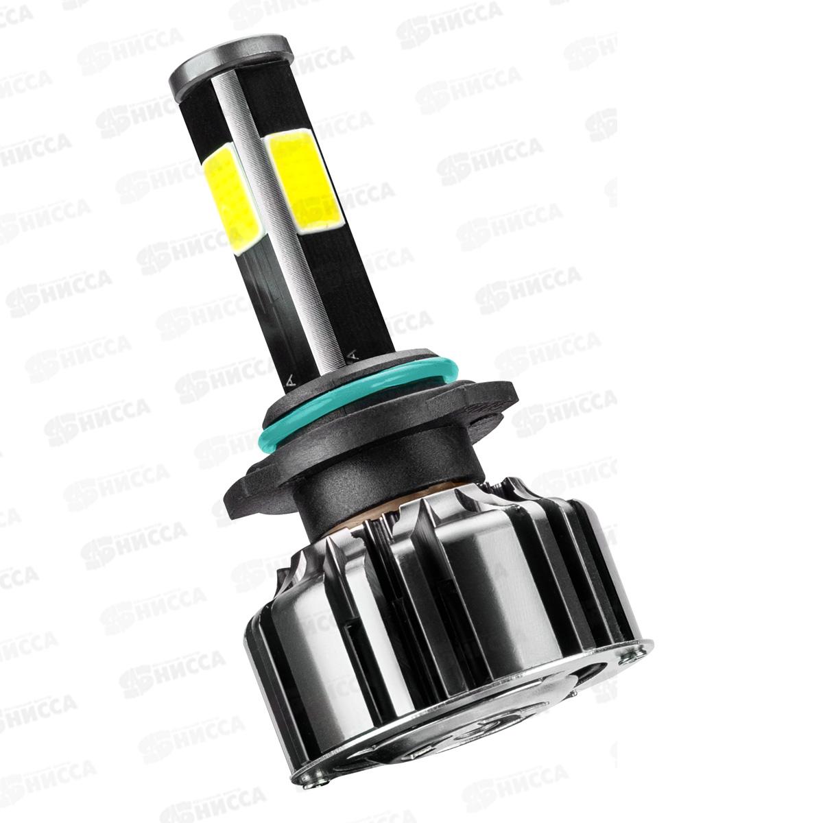 Лампа авто HB4 (9006) P22d 12/24В 25Вт 2500Лм радиатор 6000К ПРОТОН (А4) комплект 2шт, S08701042