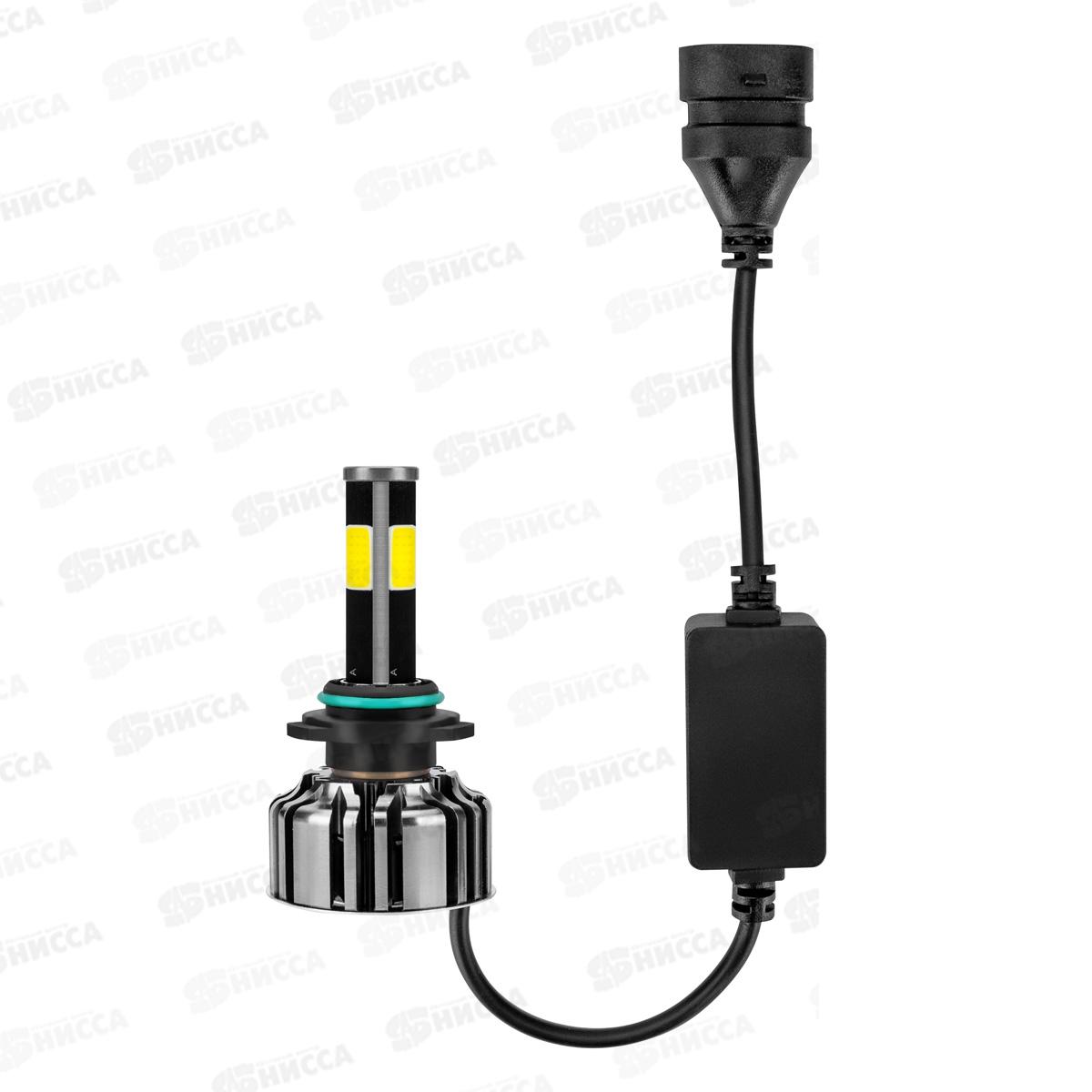 Лампа авто HB4 (9006) P22d 12/24В 25Вт 2500Лм радиатор 6000К ПРОТОН (А4) комплект 2шт, S08701042