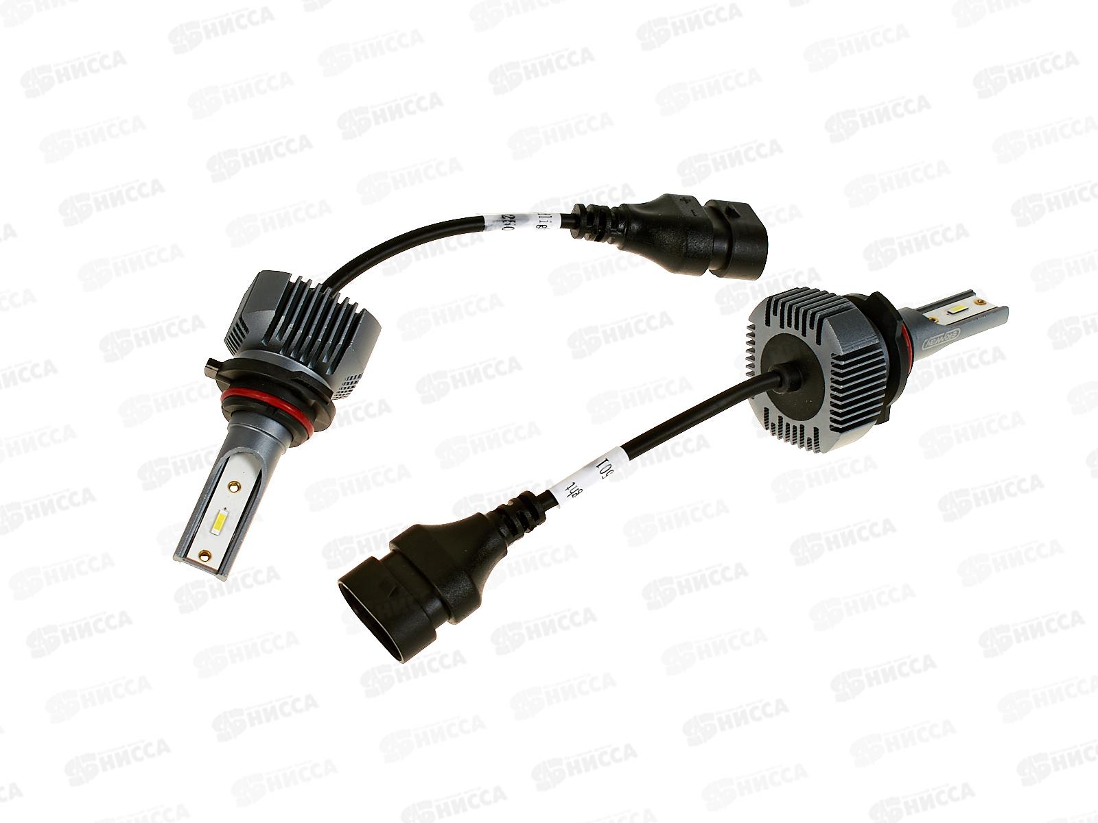 Лампа авто HB4 (9006) P22d 12/24В 18Вт 4000Лм радиатор 6000К ФОТОН (V2) комплект 2шт, S08701049