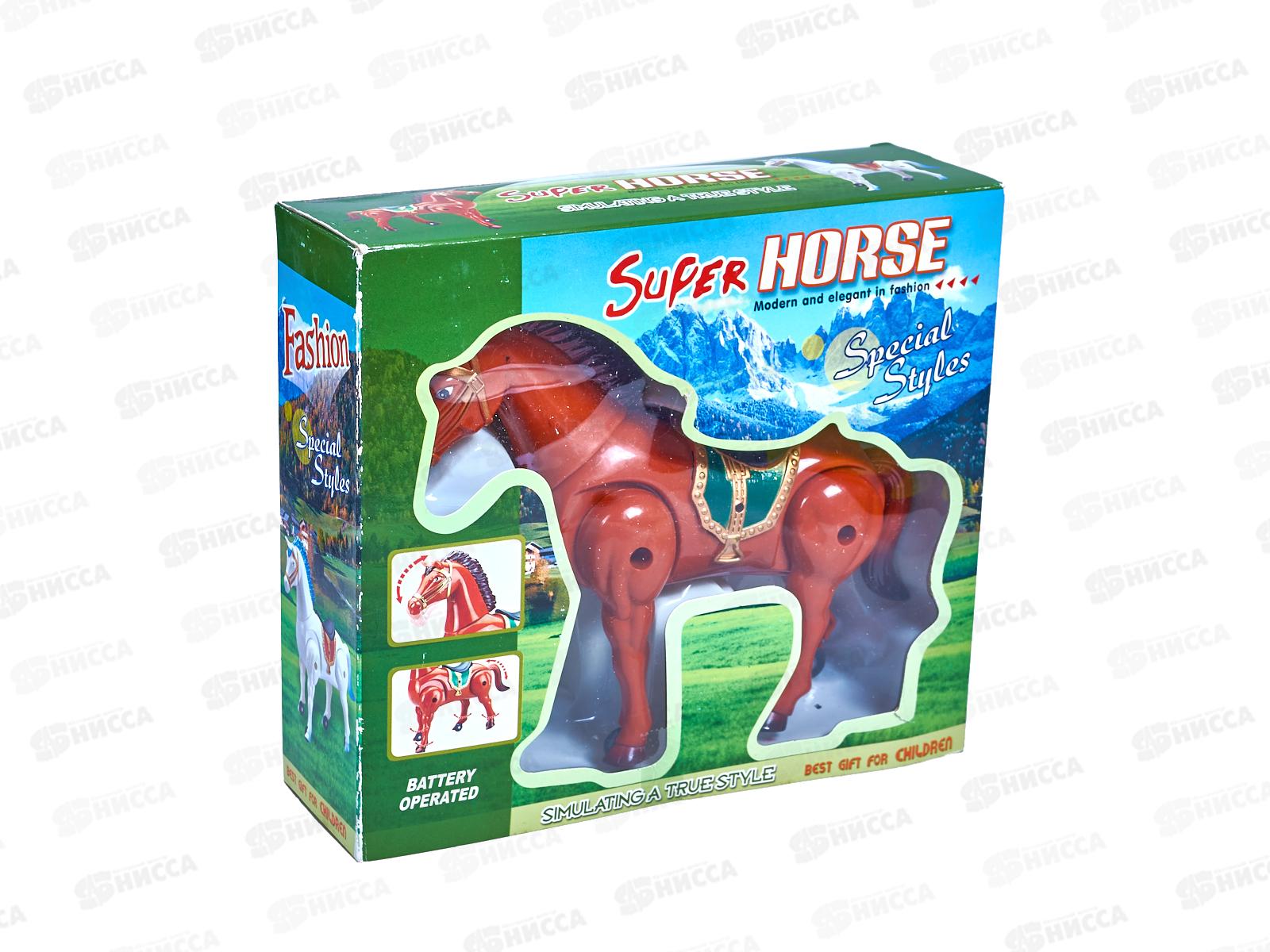 Лошадка на бат. Y16327041 в коробке 22,5*6,8*20см