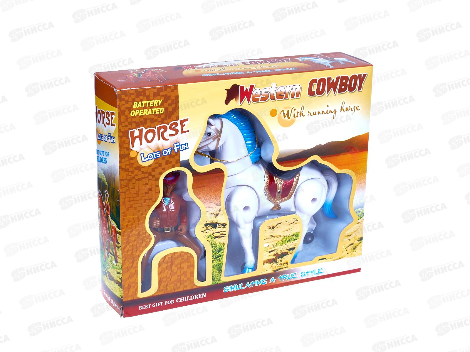 Набор &quotКовбой&quot на бат. лошадка, всадник, Y16327042 в коробке