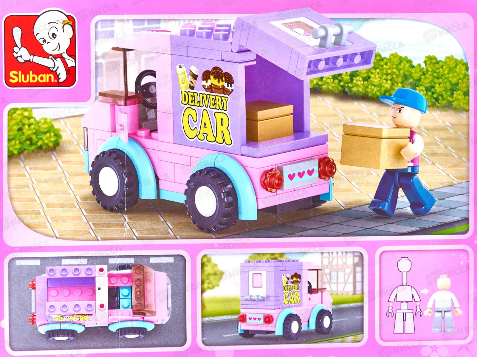 Конструктор М38-В0520 Служба доставки, 109 дет. в/к