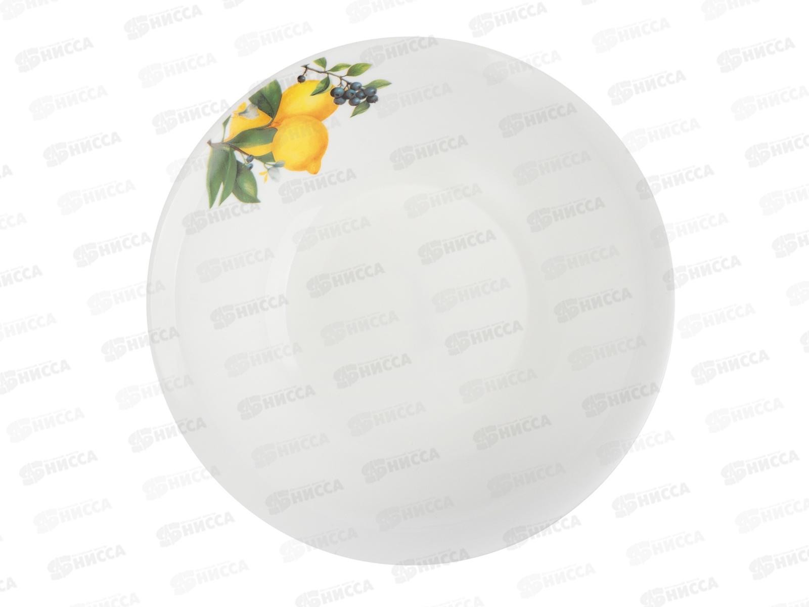 Салатник 760мл Лимоны, опаловое стекло, MILLIMI, 818-278   г