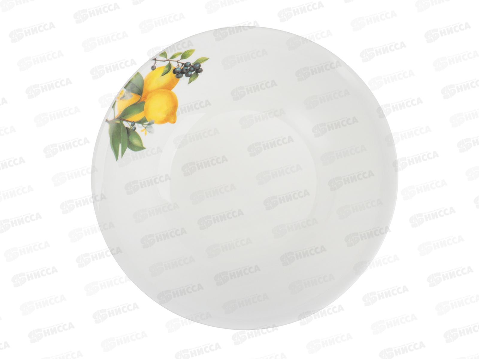 Салатник 1380мл Лимоны, опаловое стекло, MILLIMI, 818-281   г