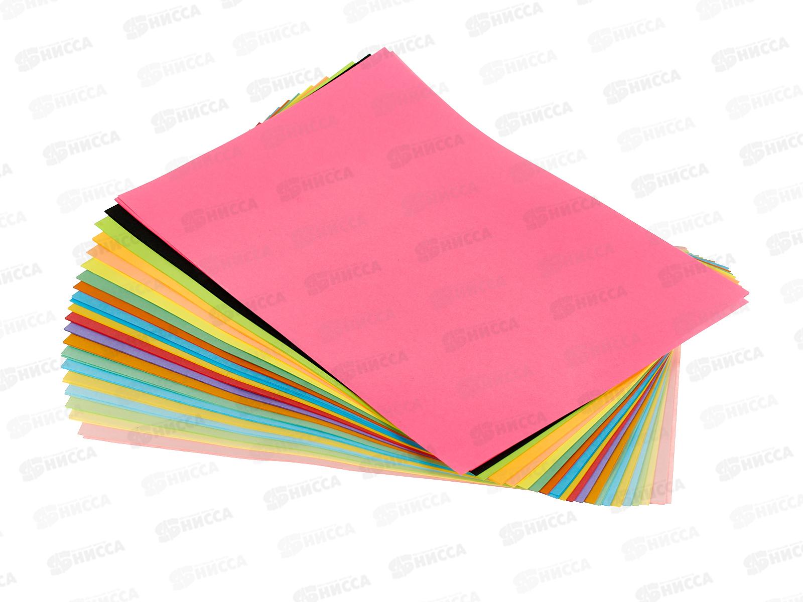 Бумага ксер. P80 100л А4 Brauberg 5цв*20л multicolor  116649 *10