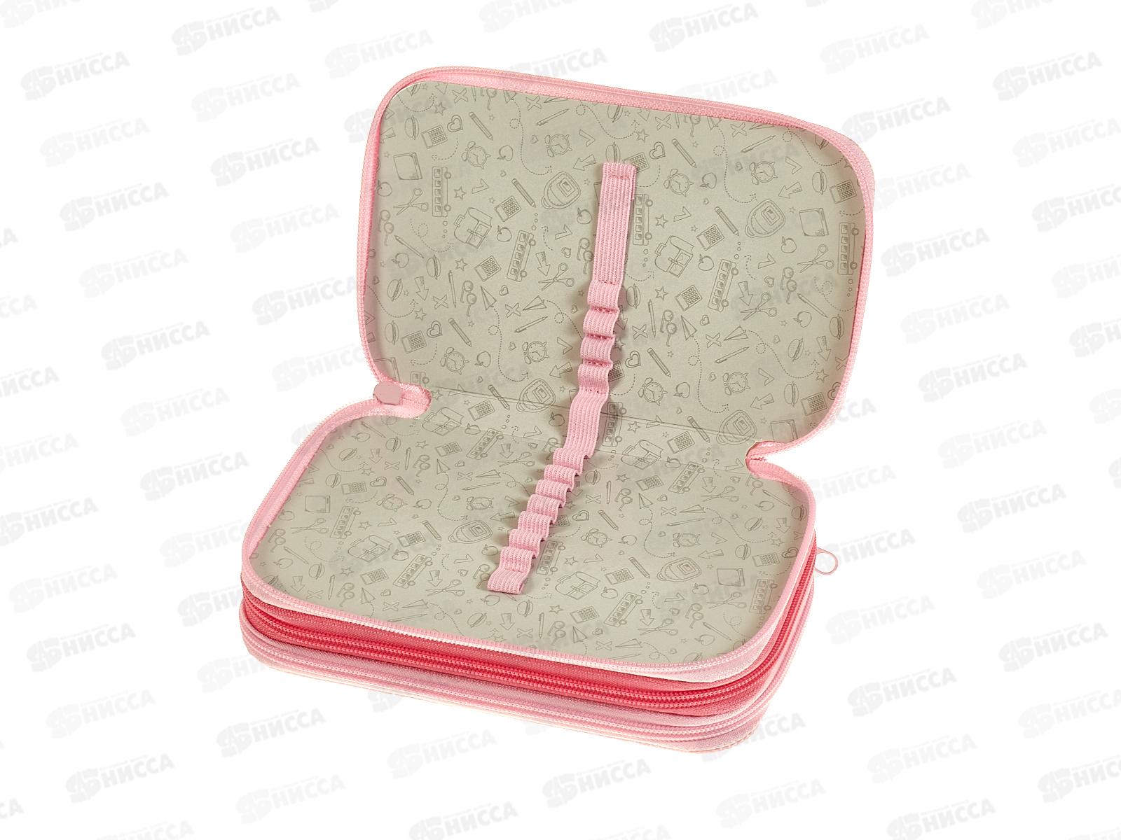 Пенал ПП Нежные розы, 3отд, 190*115, ПН-1977 *24