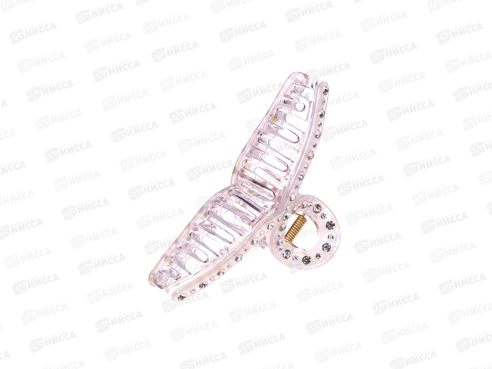 Краб пластик 11см &quotБант&quot стразы, блестки №2241