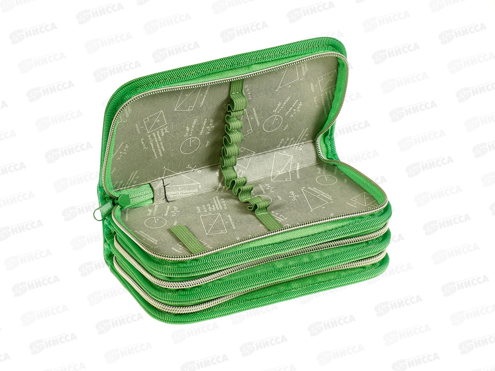 Пенал ПЧЕЛКА 3отд., Летняя поляна, 190*105, ПО-411 *15