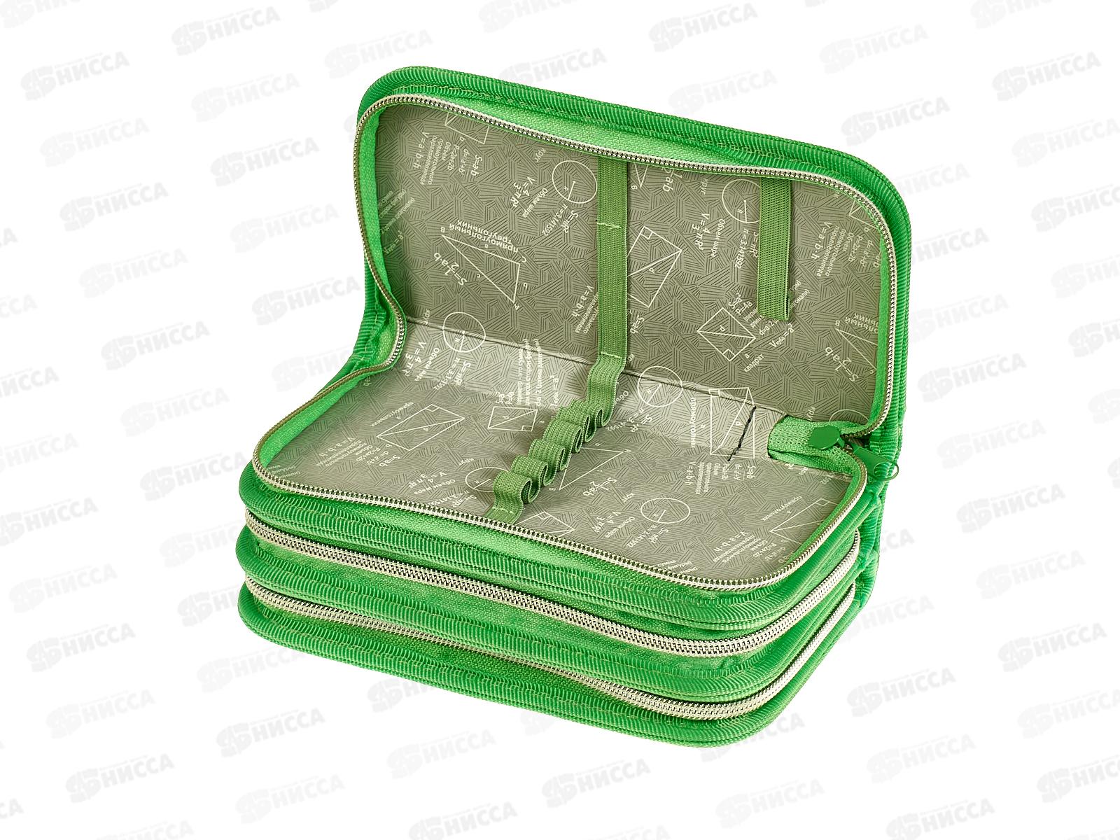 Пенал ПЧЕЛКА 3отд., Летняя поляна, 190*105, ПО-411 *15